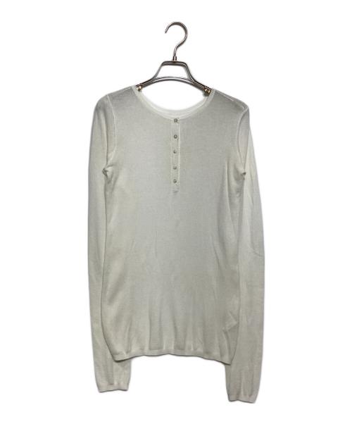 中古・古着通販】GOOD GRIEF! (グッドグリーフ) HENLEY RIB KNIT TOP