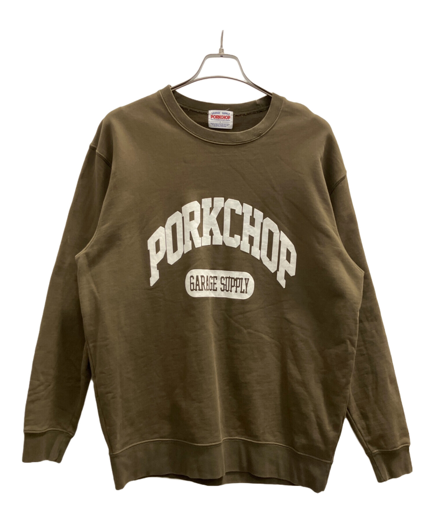 PORKCHOP GARAGE SUPPLY スウェット　ポークチョップ 中古・古着通販】PORKCHOP GARAGE SUPPLY (ポークチョップガレージ