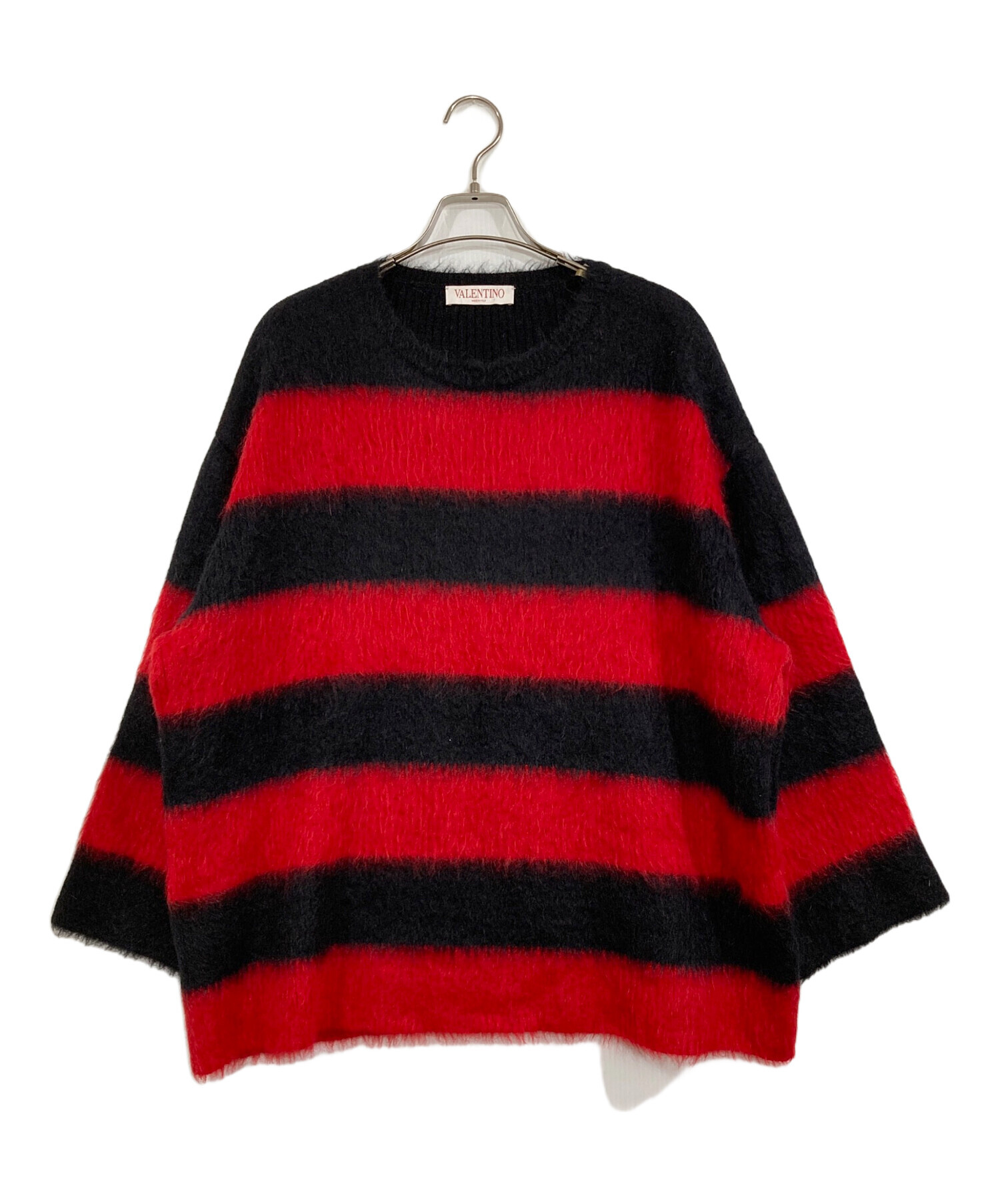 中古・古着通販】VALENTINO (ヴァレンティノ) ボーダーオーバーサイズ