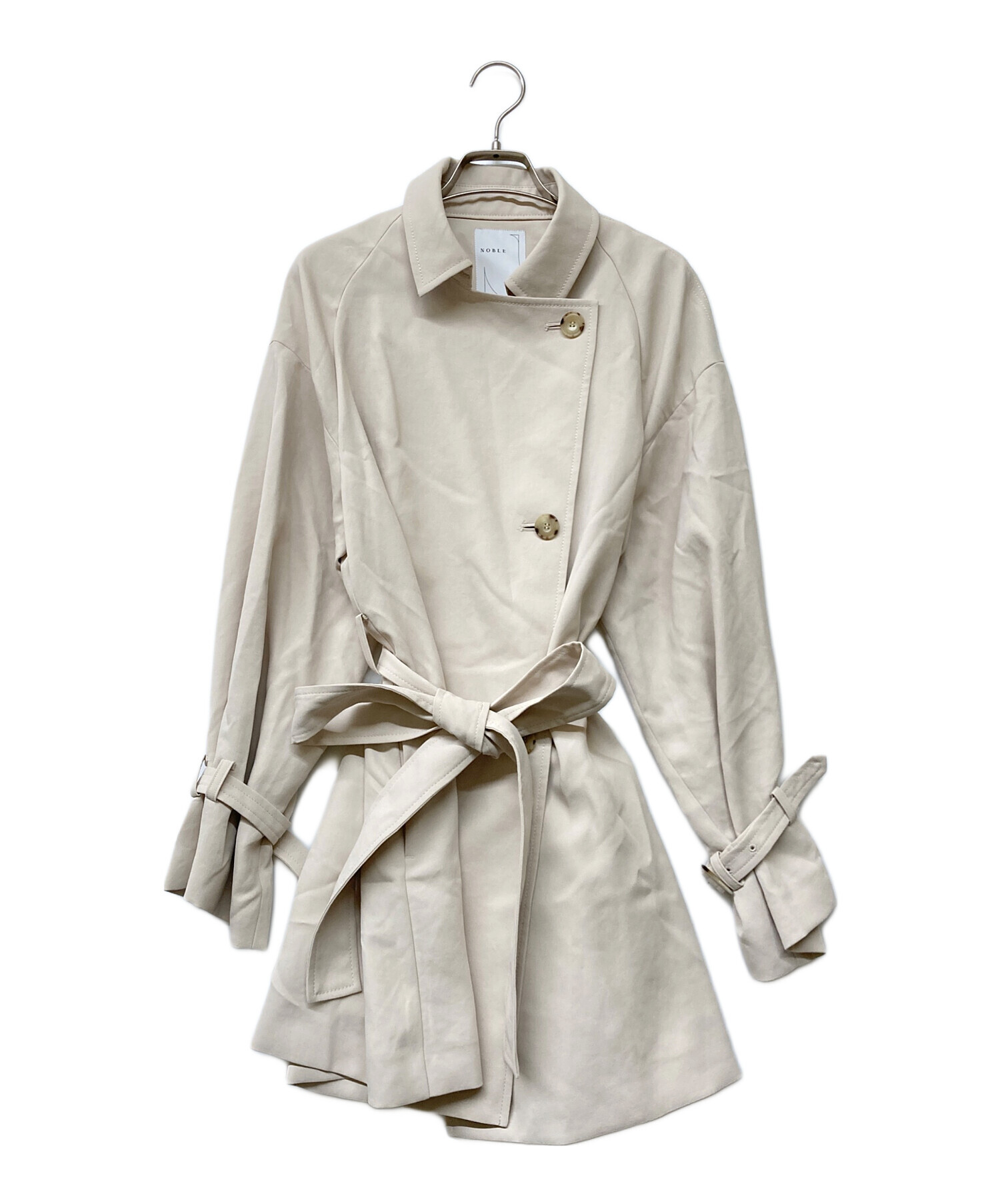 NOBLE ノーブル　レトロトレンチミドルコート NOBLE ノーブル レトロトレンチミドルコート レトロトレンチミドル