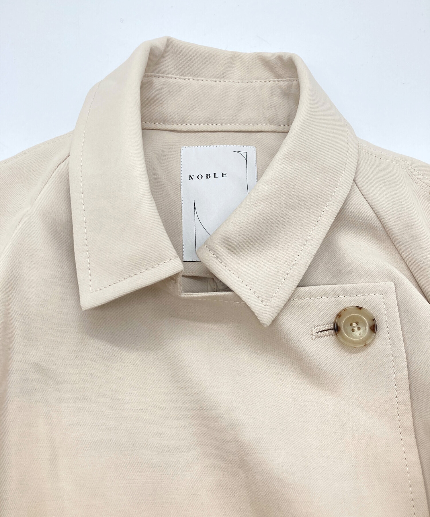 NOBLE ノーブル レトロトレンチミドルコート レトロトレンチミドル