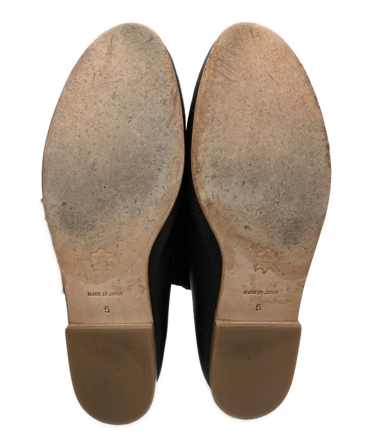 中古・古着通販】SUI (スイ) V ballet shoes ブラック サイズ:5