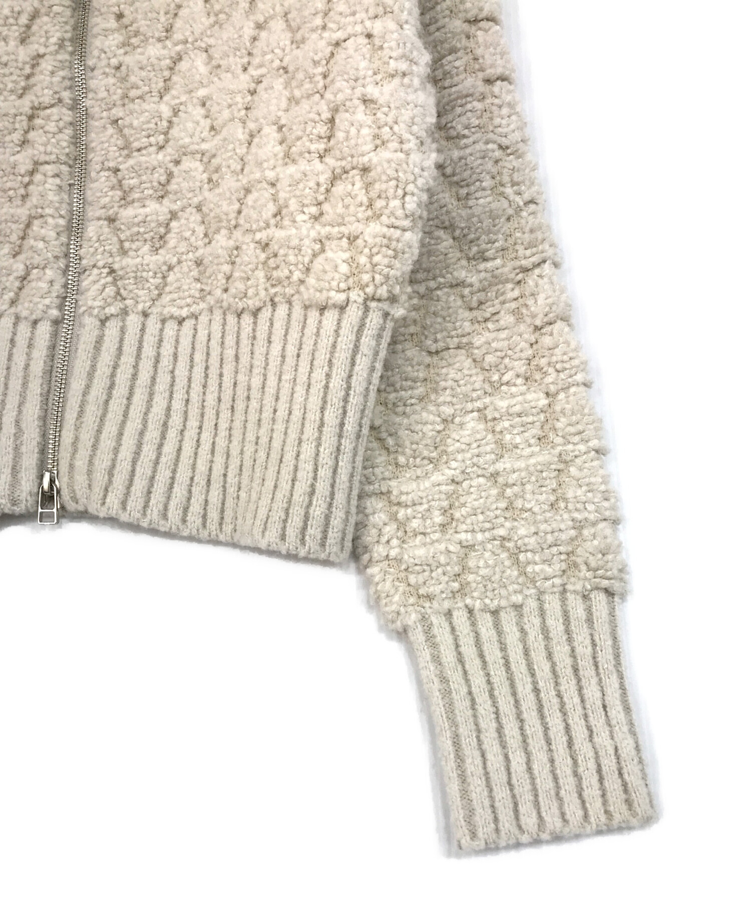 中古・古着通販】MACPHEE (マカフィー) ループジャカード ハイネック