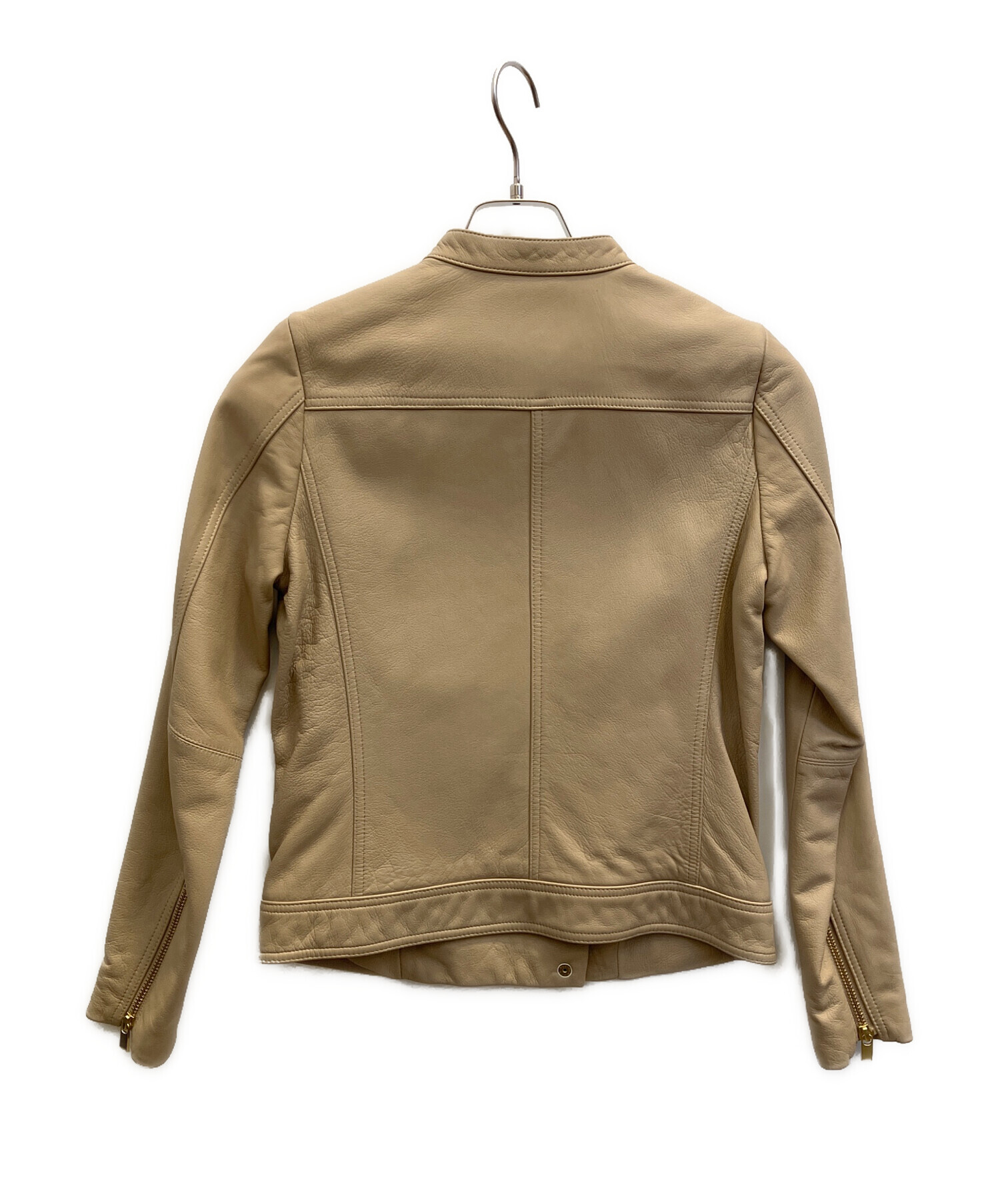 中古・古着通販】Noble (ノーブル) ソフトラムレザーライダース