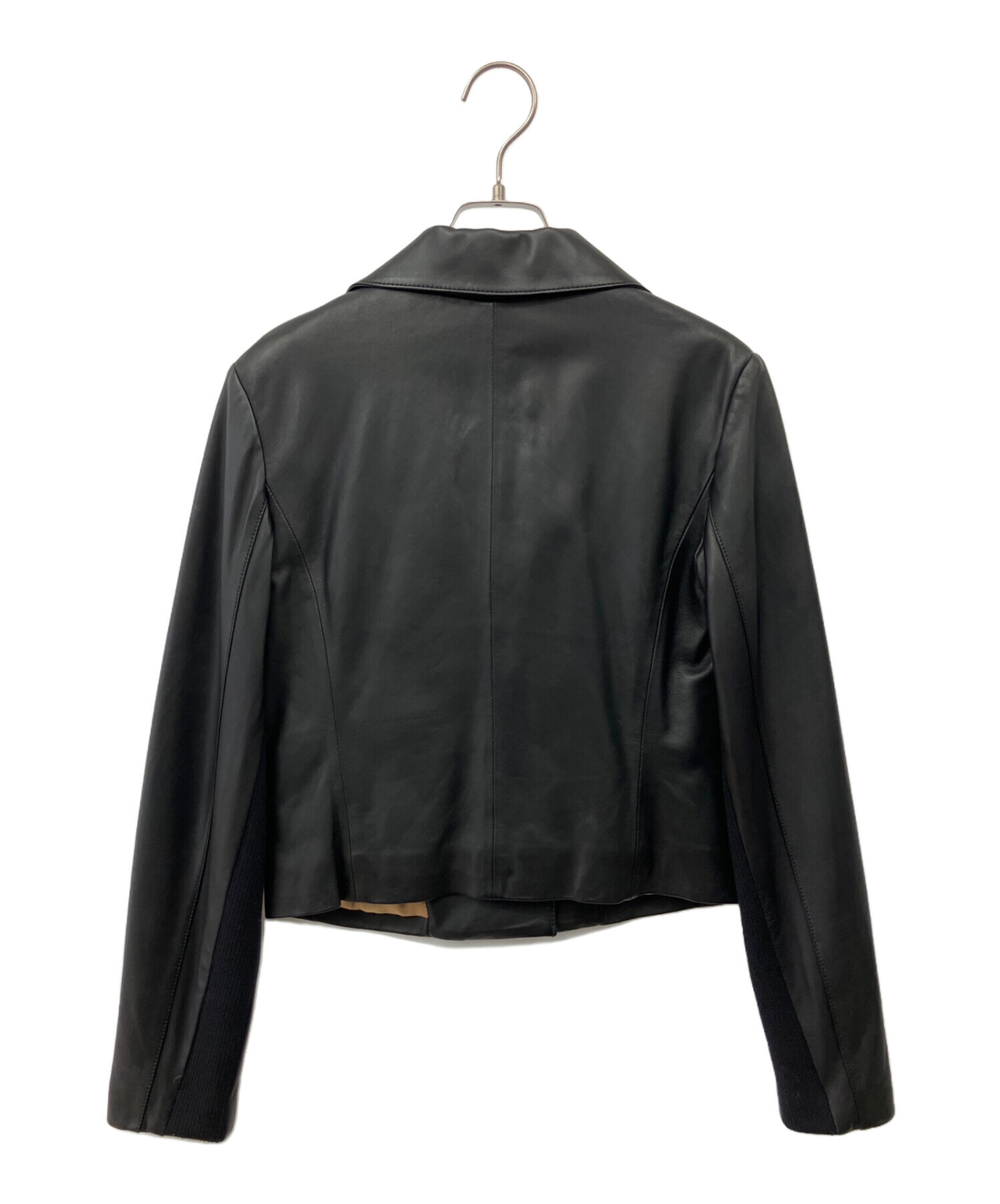 ライダースジャケットVINCE レザー 中古・古着通販】VINCE (ヴィンス) レザーライダースジャケット