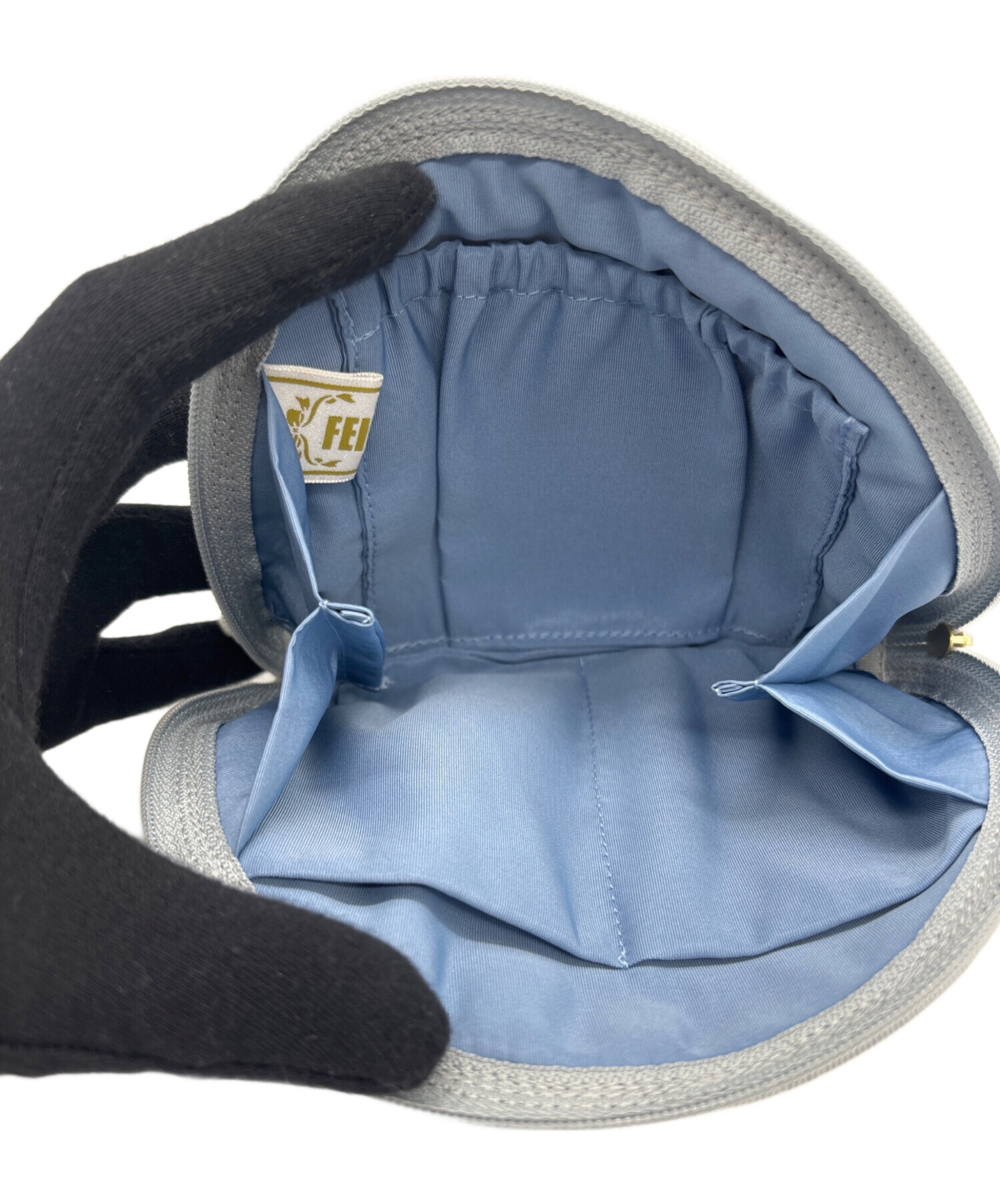 中古・古着通販】FEILER (フェイラー) ピュールミュゲ マチ付きハーフ