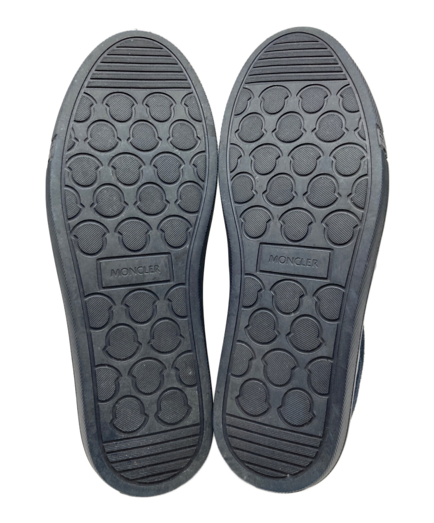 中古・古着通販】MONCLER (モンクレール) スウェードスリッポン