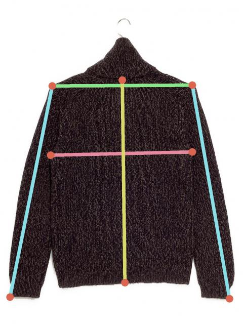 中古・古着通販】CRUCIANI (クルチアーニ) ショールカラーカーディガン