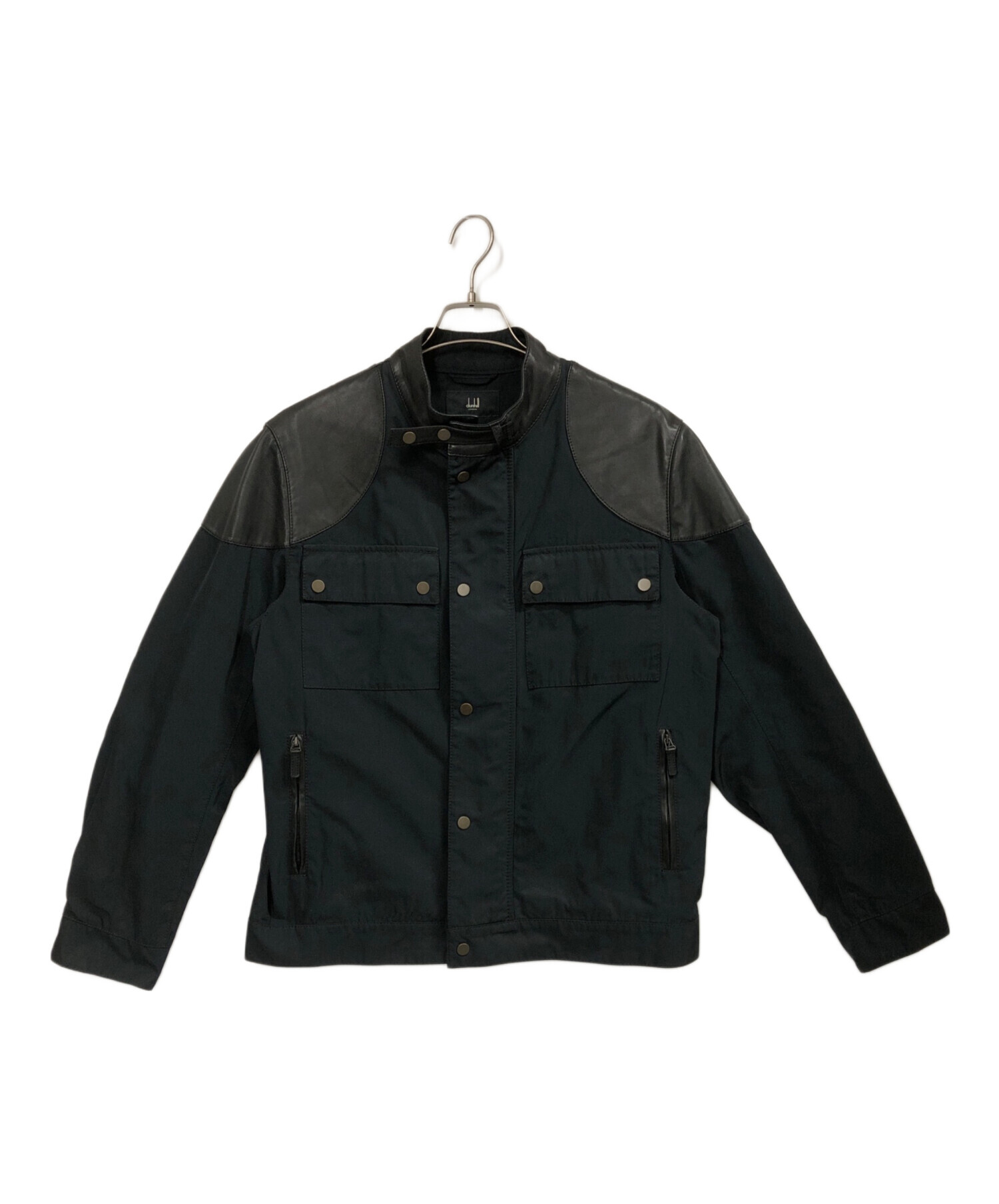 中古・古着通販】dunhill (ダンヒル) 異素材シングルライダース