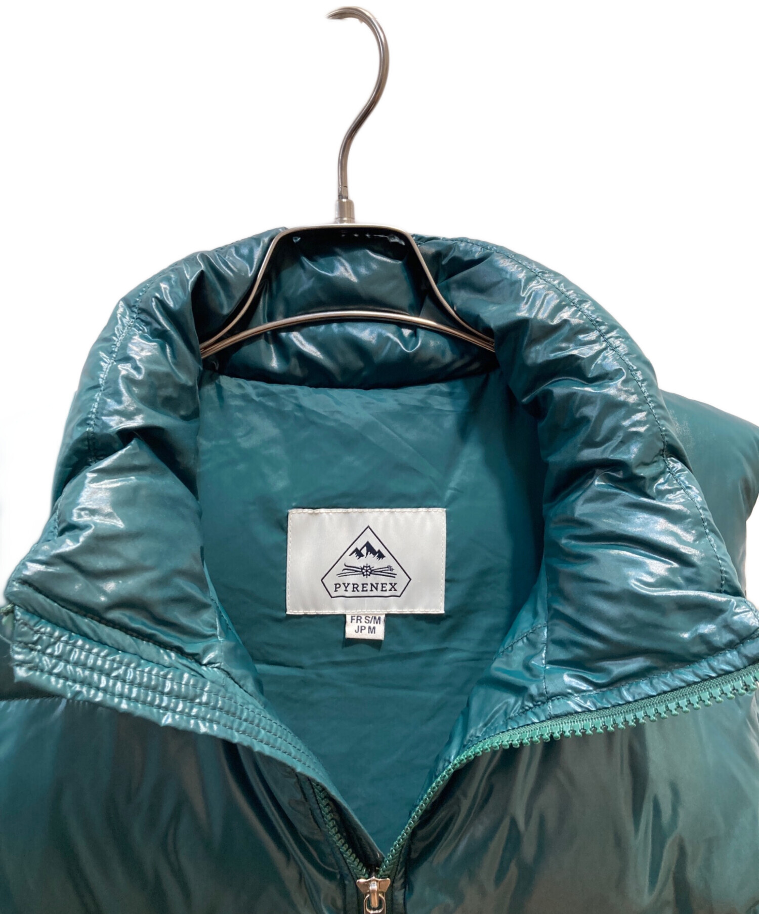 PYRENEX ダウンベスト ダークグリーン 中古・古着通販】Pyrenex (ピレネックス) ダウンベスト グリーン