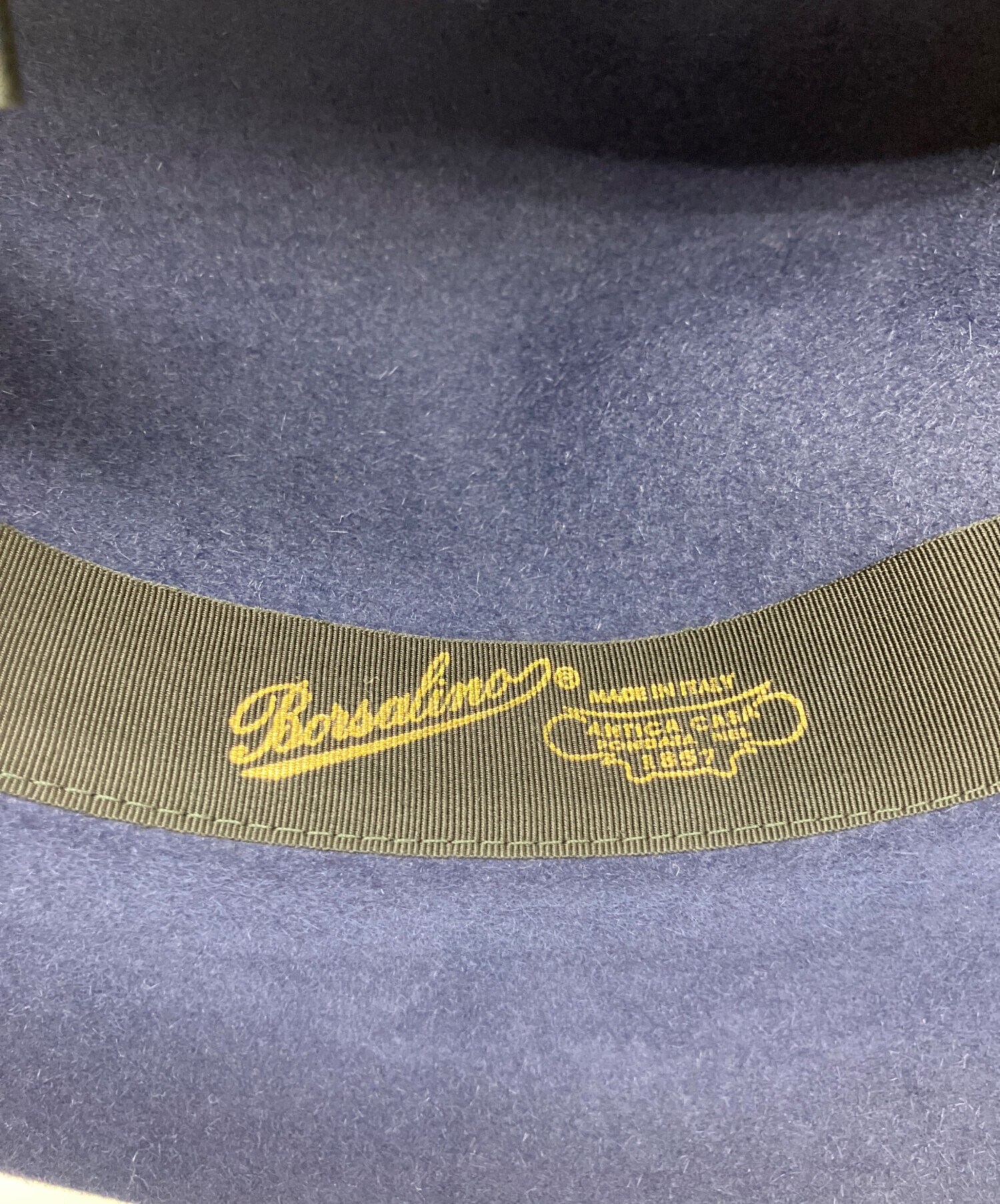 中古・古着通販】BORSALINO (ボルサリーノ) ハット ブルー｜ブランド