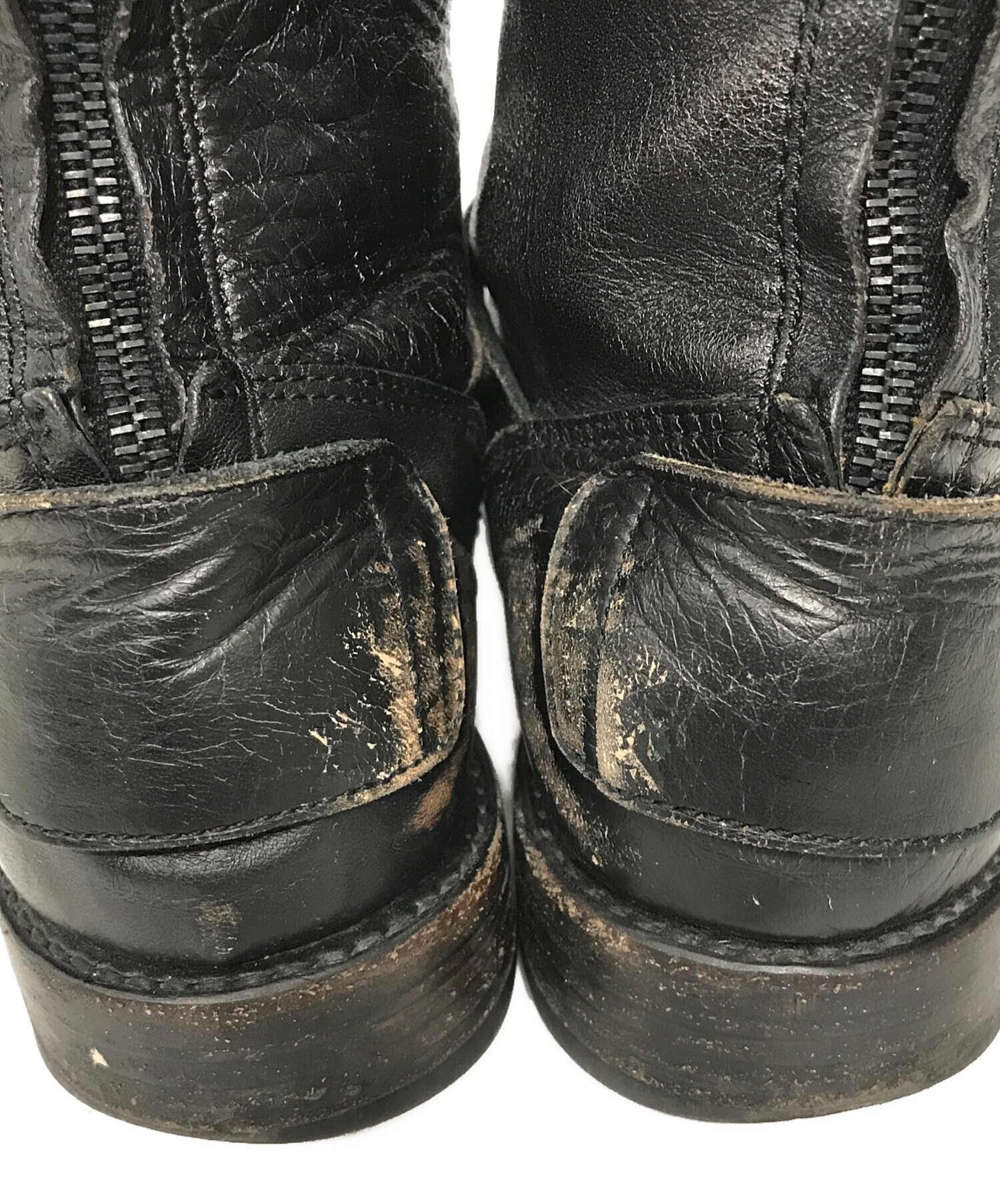 中古・古着通販】AKM (エーケーエム) エンジニアブーツ ブラック