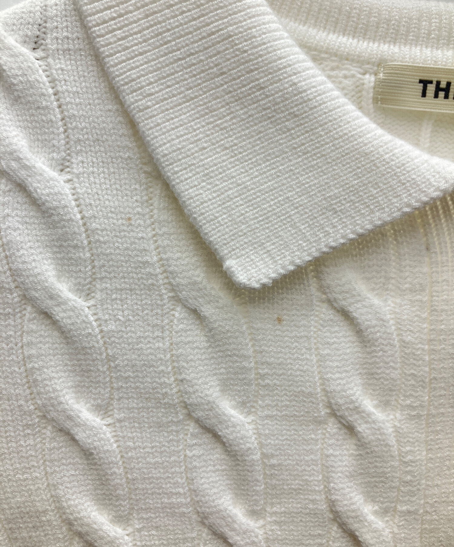 中古・古着通販】THE TOE (ザ・トゥー) HERALD SHORT SLEEVE POLO KNIT