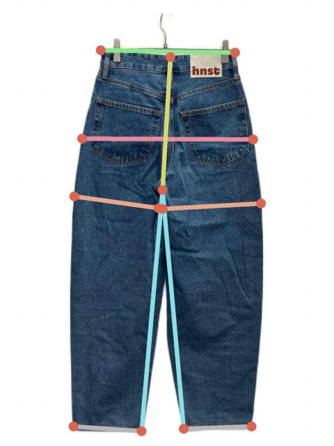 hnst オネスト デニムパンツ メンズ 【古着】【中古】 中古・古着通販】hnst (オネスト) Balloon Fit Denim インディゴ