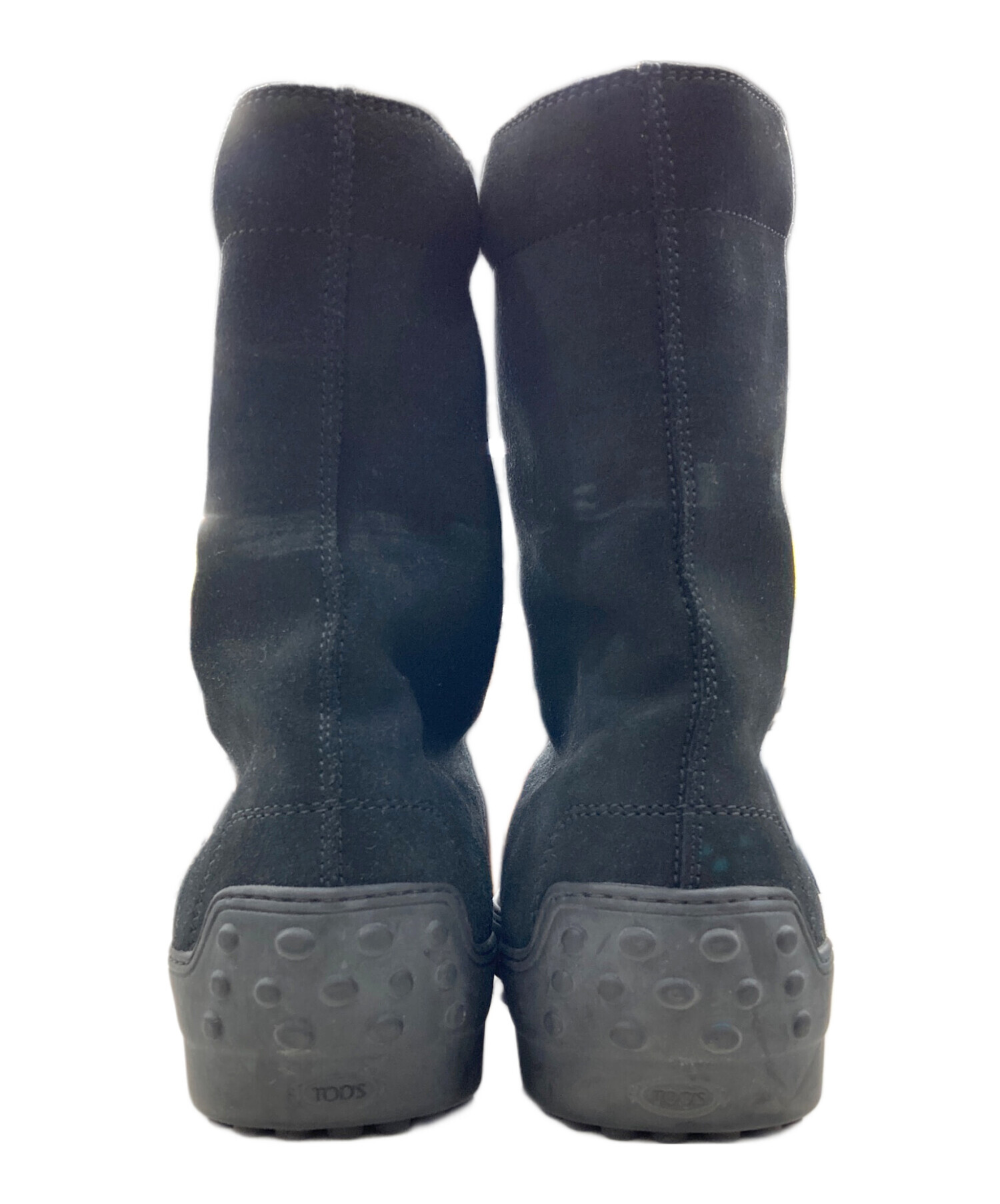 最終値下 TOD'S ドッズ　ブーツ 中古・古着通販】TOD'S (トッズ) ブーツ ブラック サイズ:34 2/1