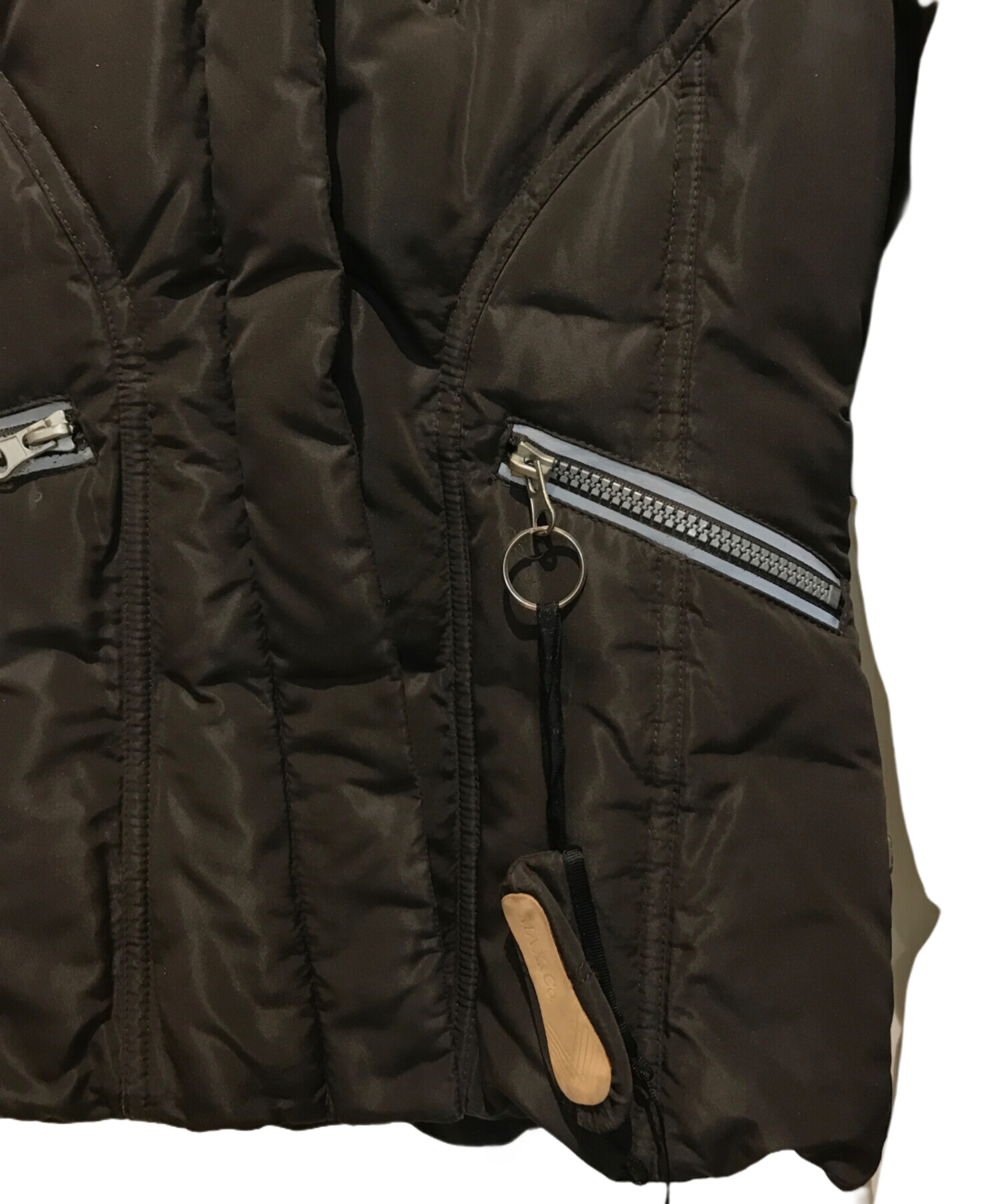 ✨可愛い暖かい✨MAX&Co. ブラック ダウンジャケット 中古・古着通販】MAX&Co. (マックスアンドコー) ダウン