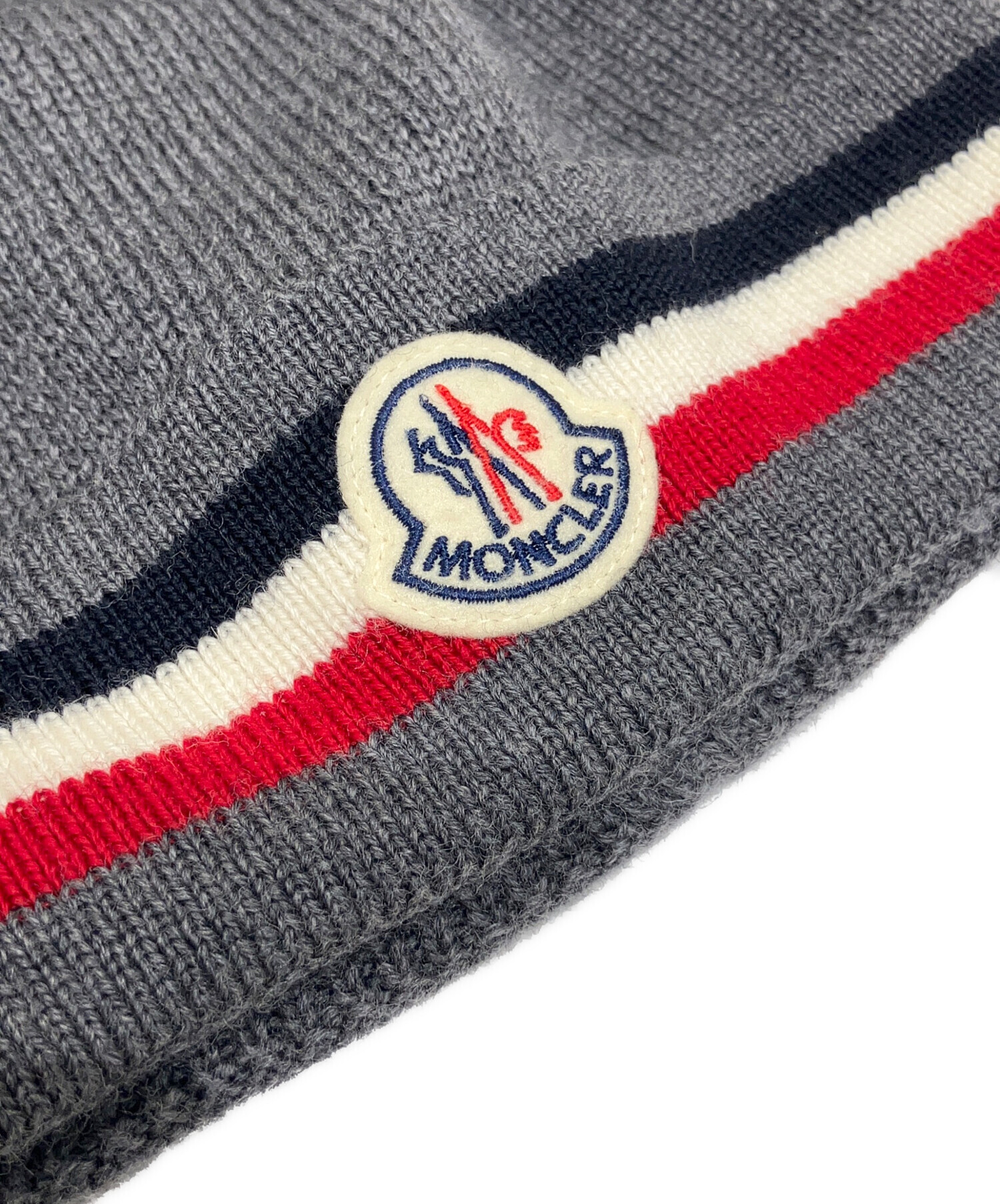 中古・古着通販】MONCLER (モンクレール) logo-patch wool