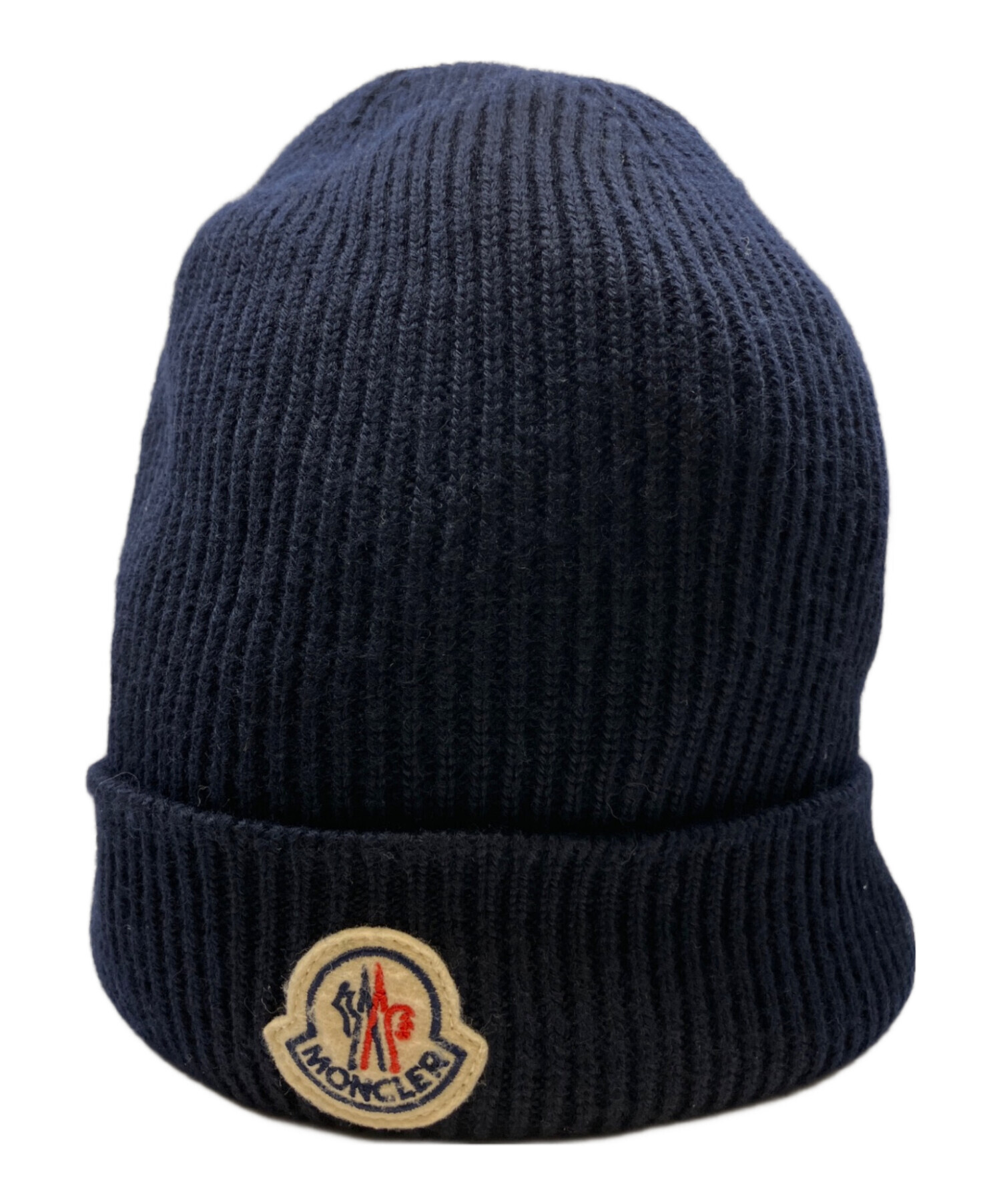 中古・古着通販】MONCLER (モンクレール) ワッペンデザインニット帽