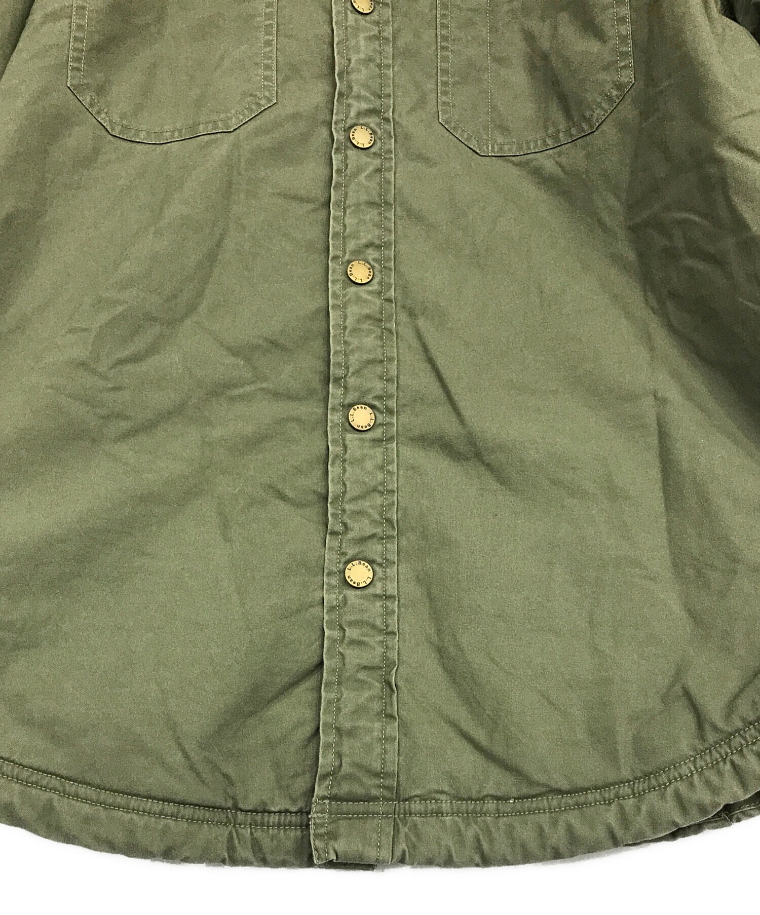 中古・古着通販】L.L.Bean (エルエルビーン) 裏ボアジャケット カーキ
