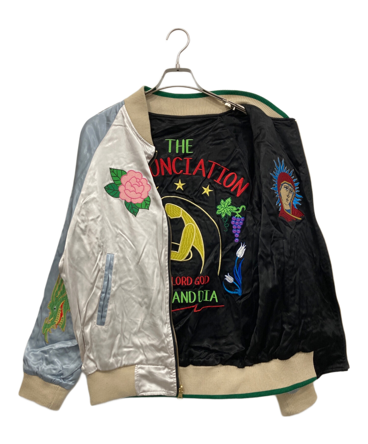 Ally＆Dia スカジャン Ally&Dia（アリーアンドダイア） REVERSIBLE SOUVENIR JACKET