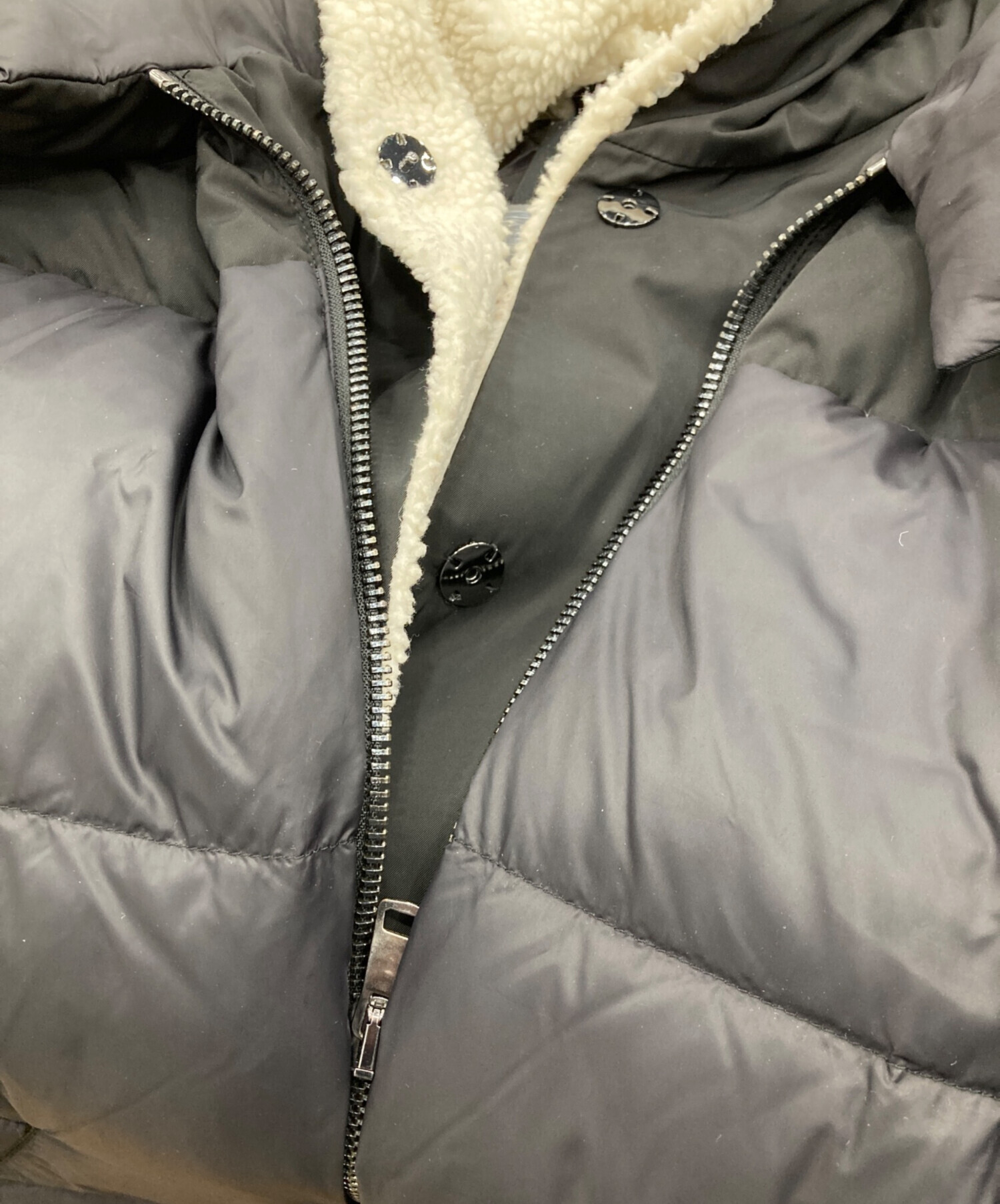 中古・古着通販】LOU ANDREA (ルーアンドレア) FAKE MINK VEST/ダウン