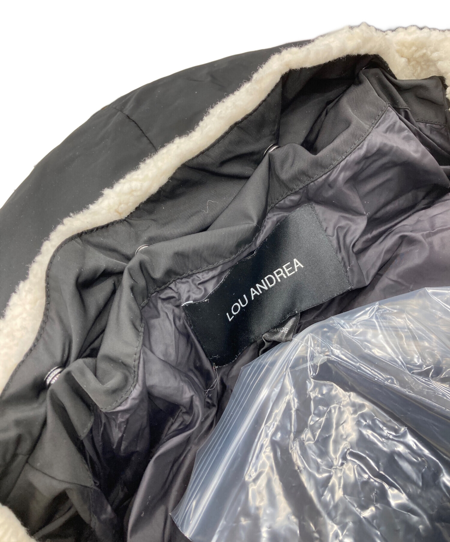 中古・古着通販】LOU ANDREA (ルーアンドレア) FAKE MINK VEST/ダウン
