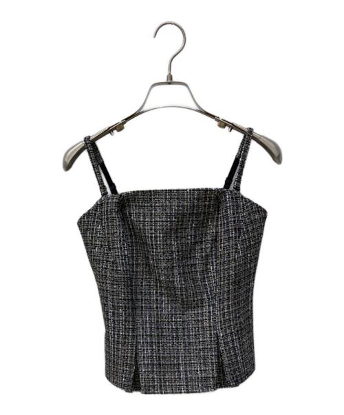 トップス herlipto summer tweed peplam top 中古・古着通販】HER LIP TO (ハーリップトゥ) Summer Tweed Peplum