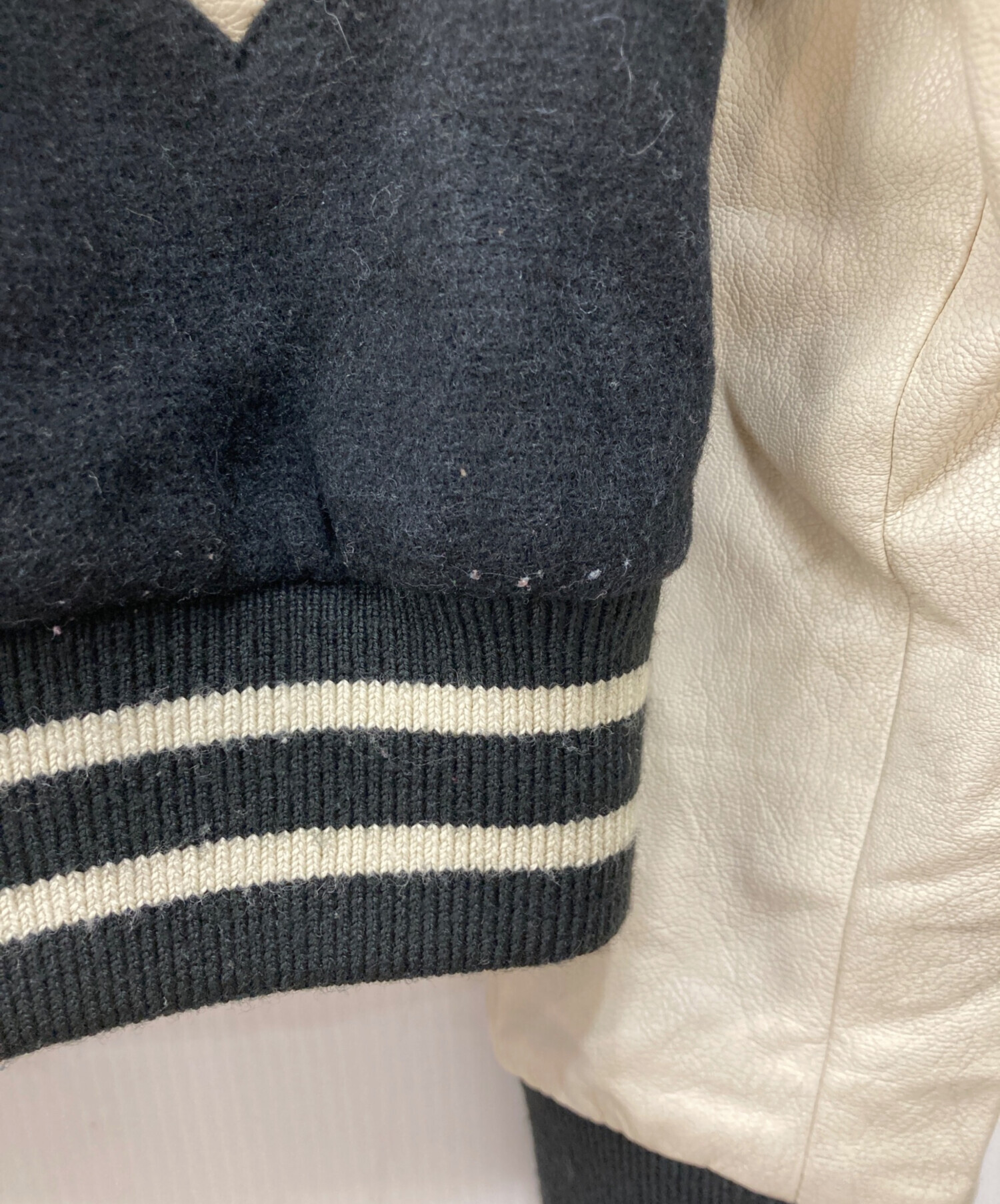 【未使用・タグ付】 Spick & Span スタンダードスタジャン／38 未使用・タグ付】 Spick & Span スタンダードスタジャン／38 - メルカリ