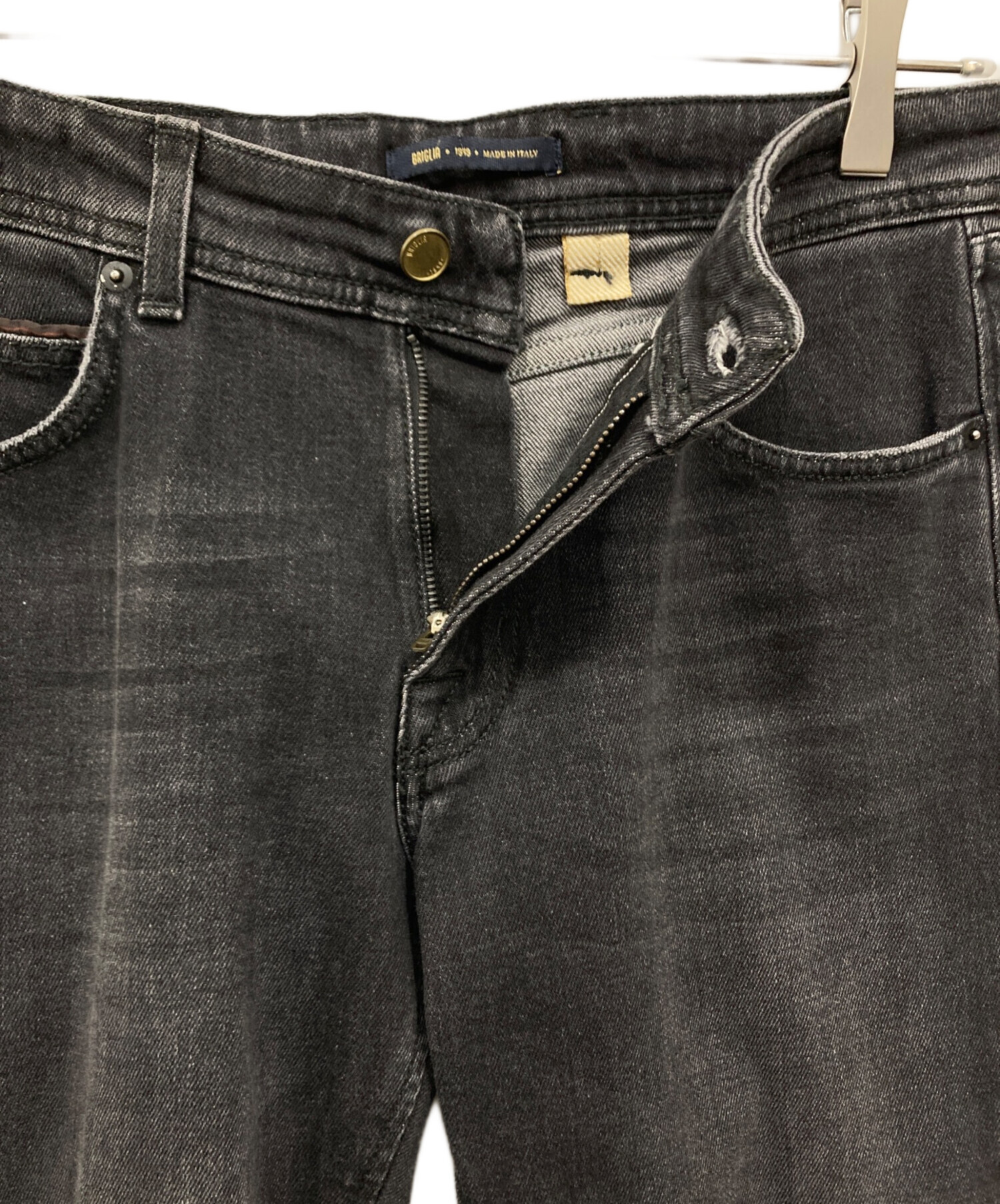 中古・古着通販】BRIGLIA 1949 (ブリリア 1949) BLACK DENIM PANTS 