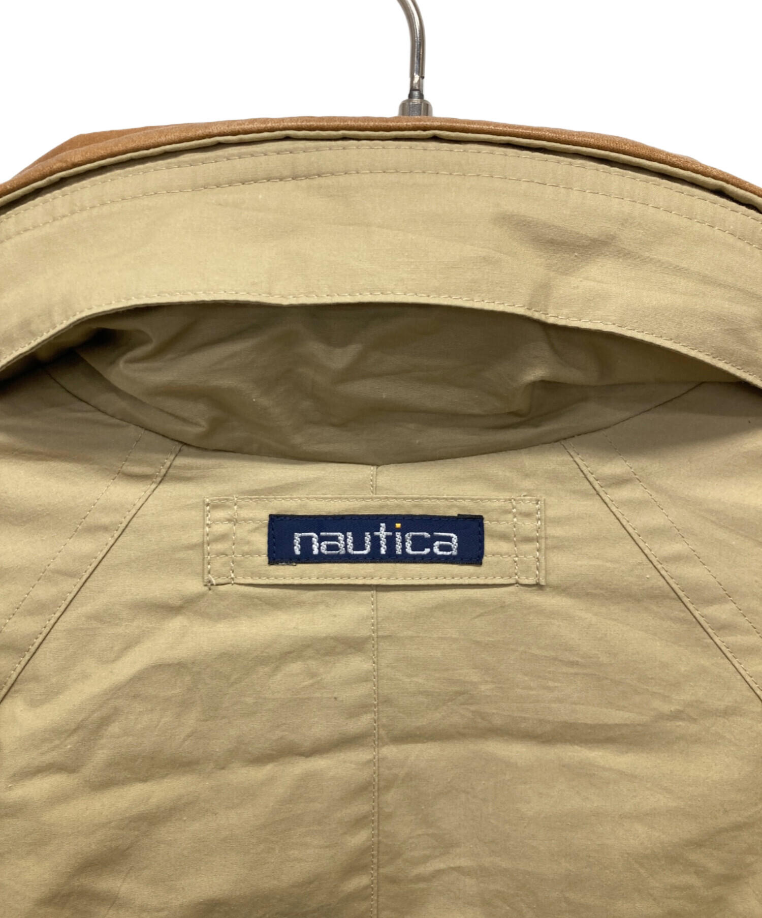 中古・古着通販】NAUTICA (ノーティカ) 90s レザーカラーハンティング