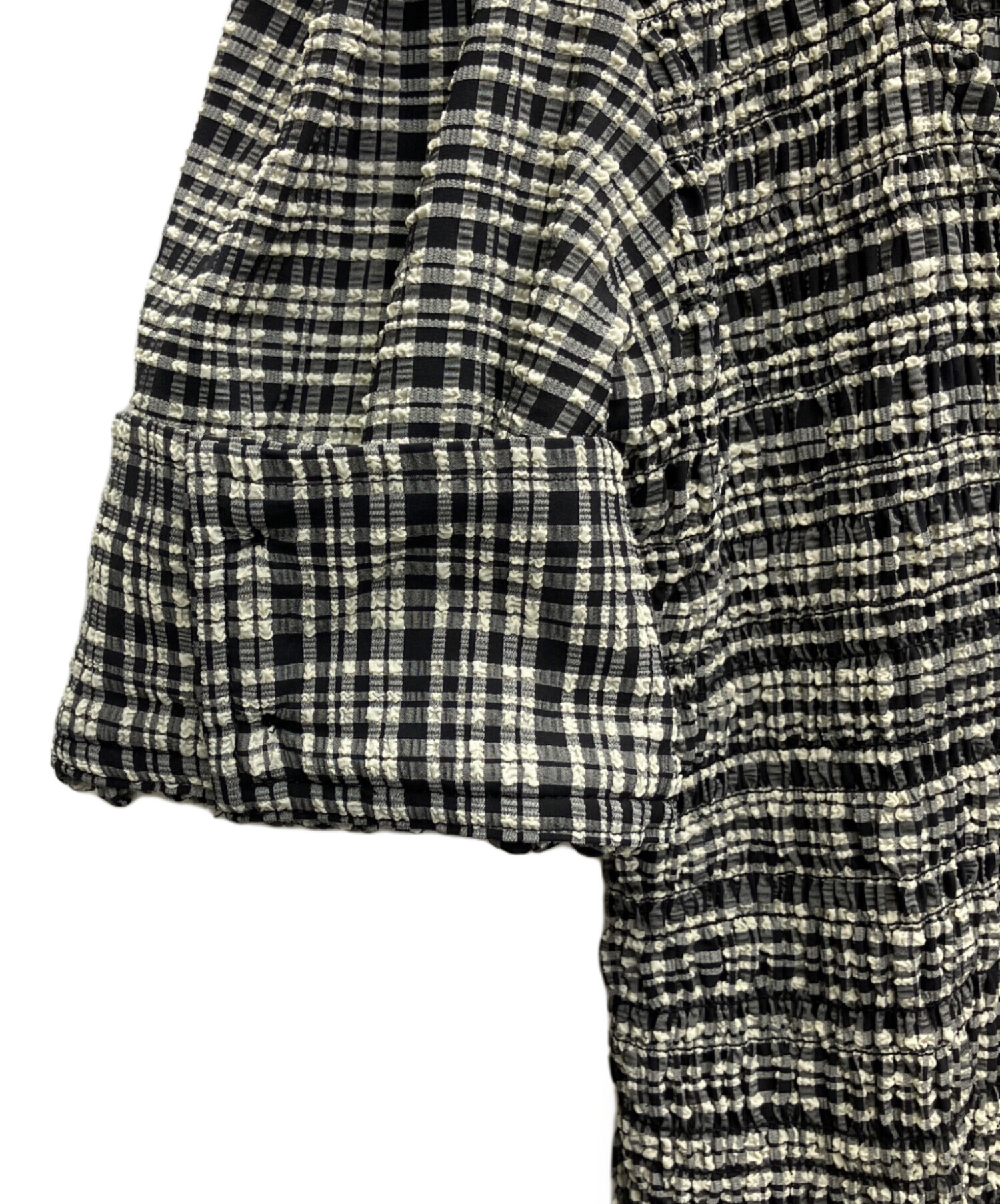 中古・古着通販】GANNI (ガニー) チェックシアサッカー