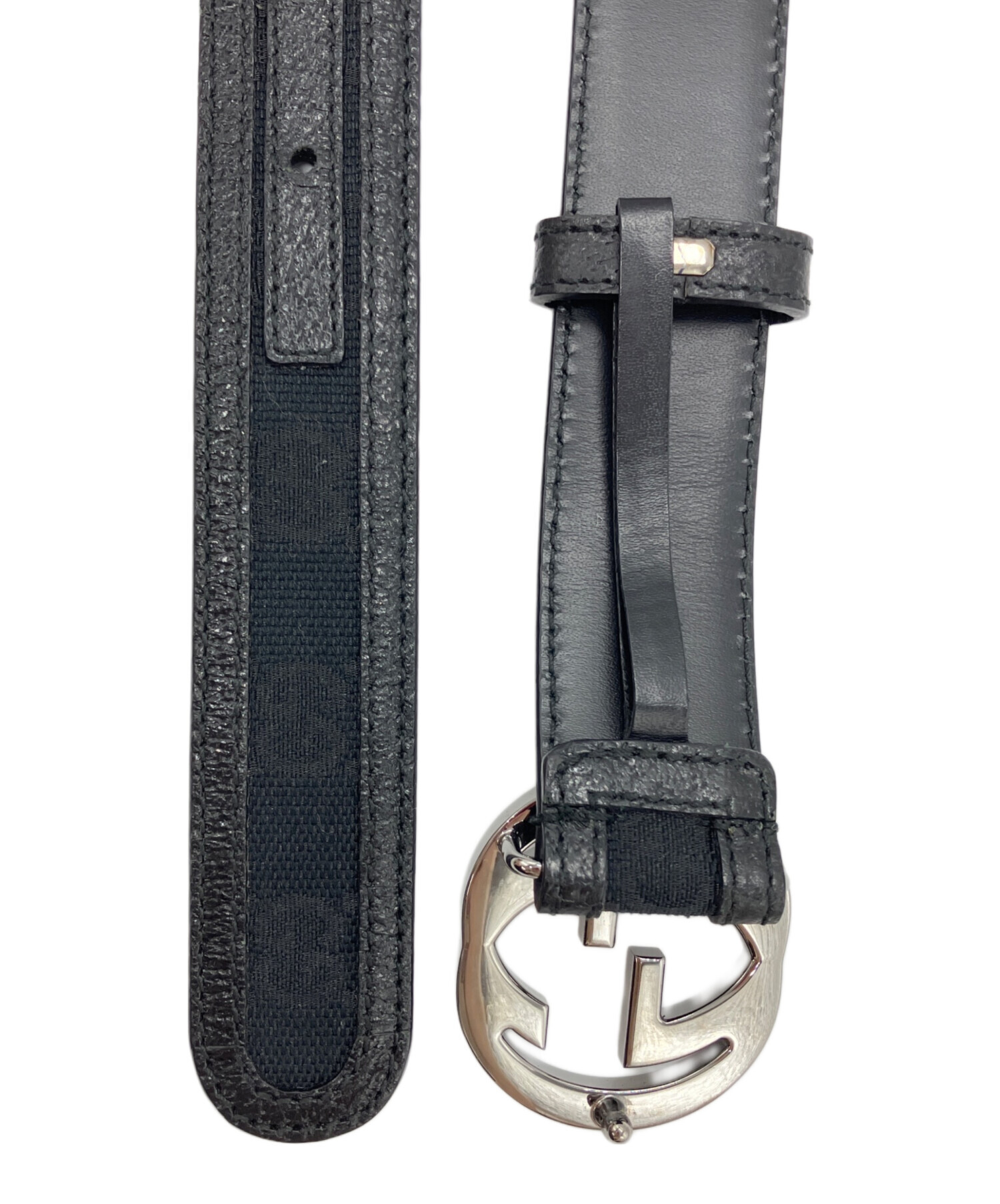 中古・古着通販】GUCCI (グッチ) GGインターロッキング ベルト