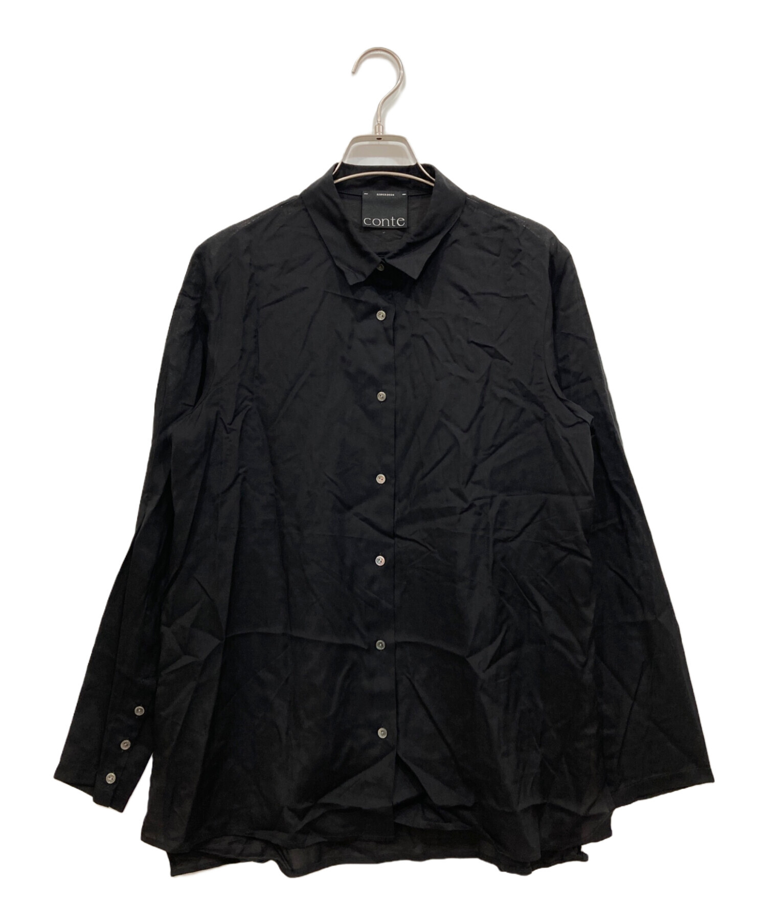 中古・古着通販】Conte (コンテ) キュプラシルク シャツ