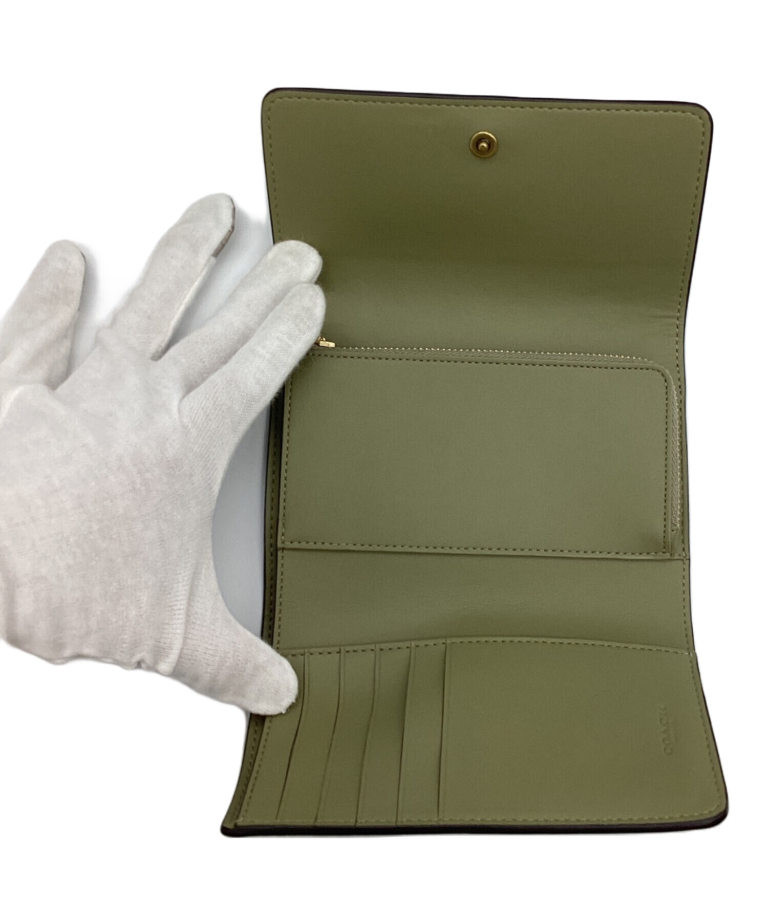 中古・古着通販】COACH (コーチ) エッセンシャル ミディアム フラップ