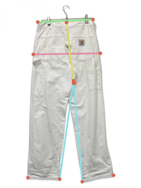 中古・古着通販】CarHartt (カーハート) 90sペインターパンツ ホワイト