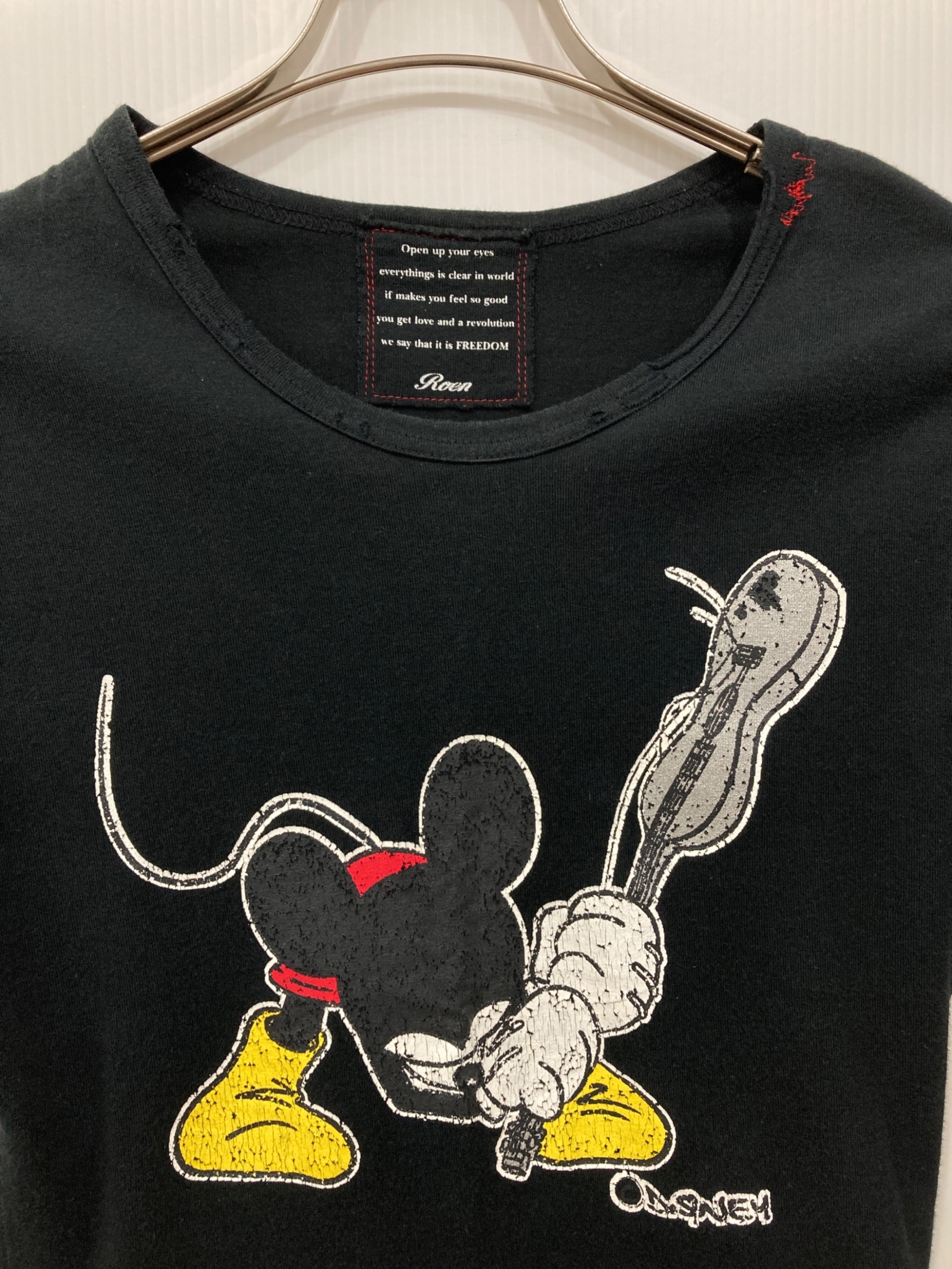 中古・古着通販】Roen (ロエン) Disney (ディズニー) クラッシュ