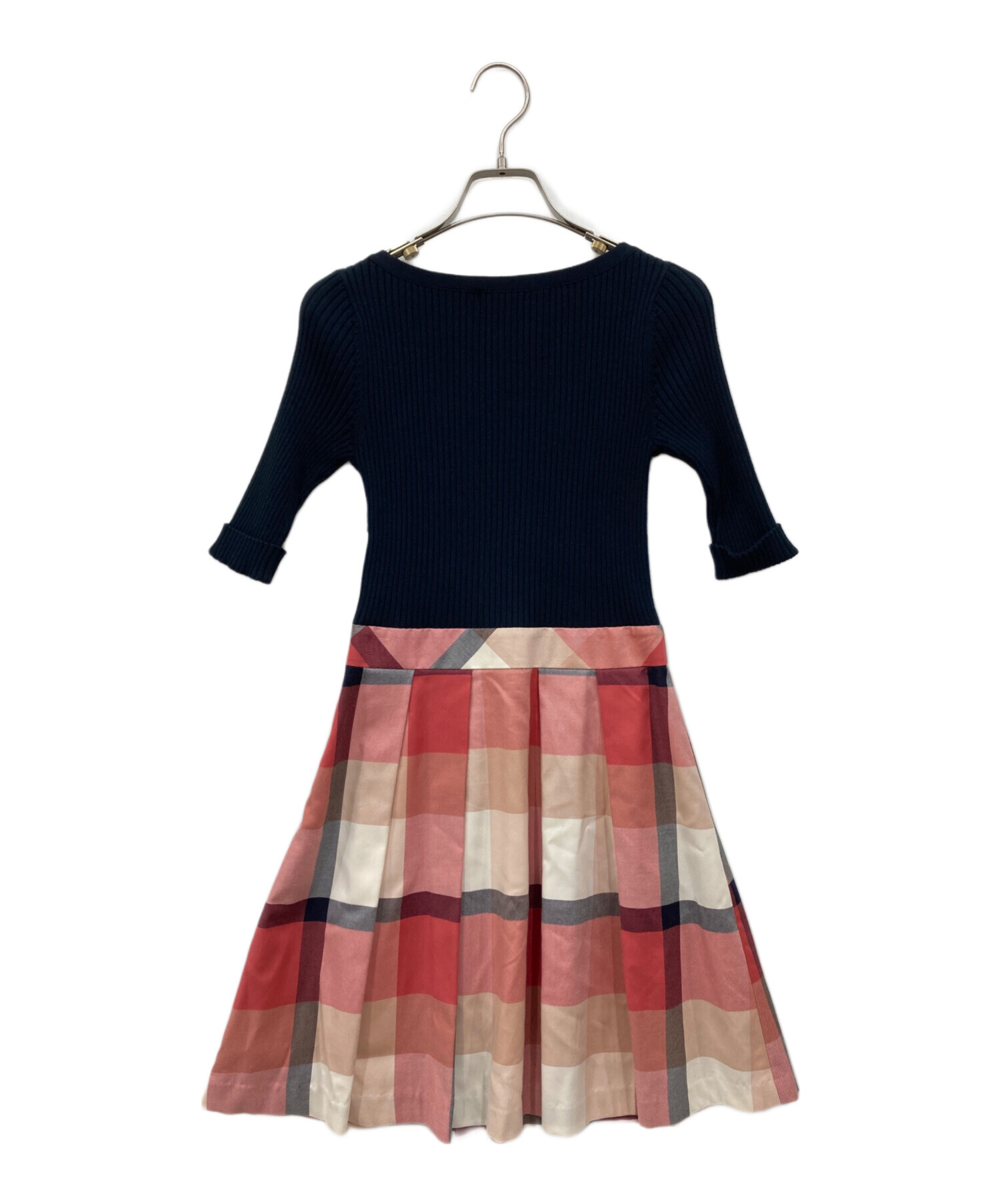 極美品　ブルーレーベルクレストブリッジ　ドッキングワンピース 中古・古着通販】BLUE LABEL CRESTBRIDGE (ブルーレーベルクレスト