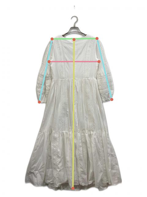 中古・古着通販】Estella.K (エステラケー) Maisie Belted Lace Dress