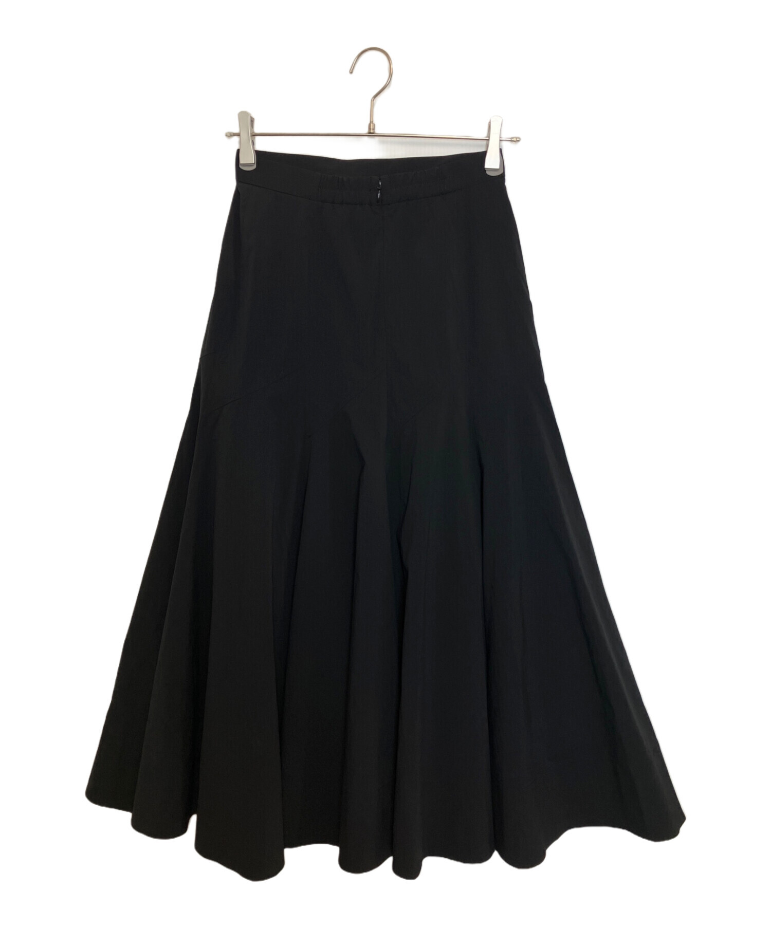 アルアバイルallureville 黒スカートサイズ1 中古・古着通販】allureville (アルアバイル) バイヤスフレアスカート