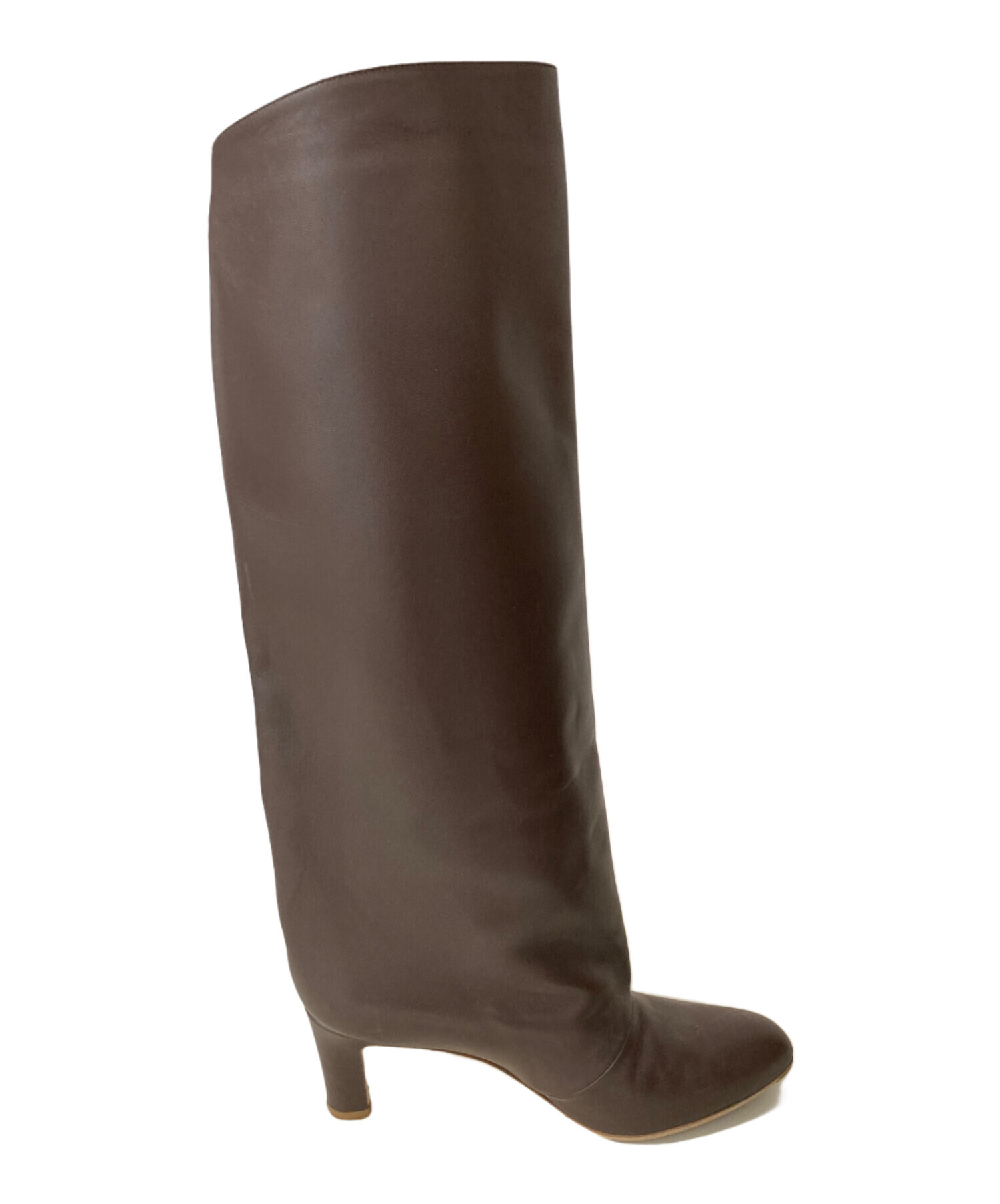 中古・古着通販】NEBULONIE (ネブローニ) ロングブーツ ブラウン