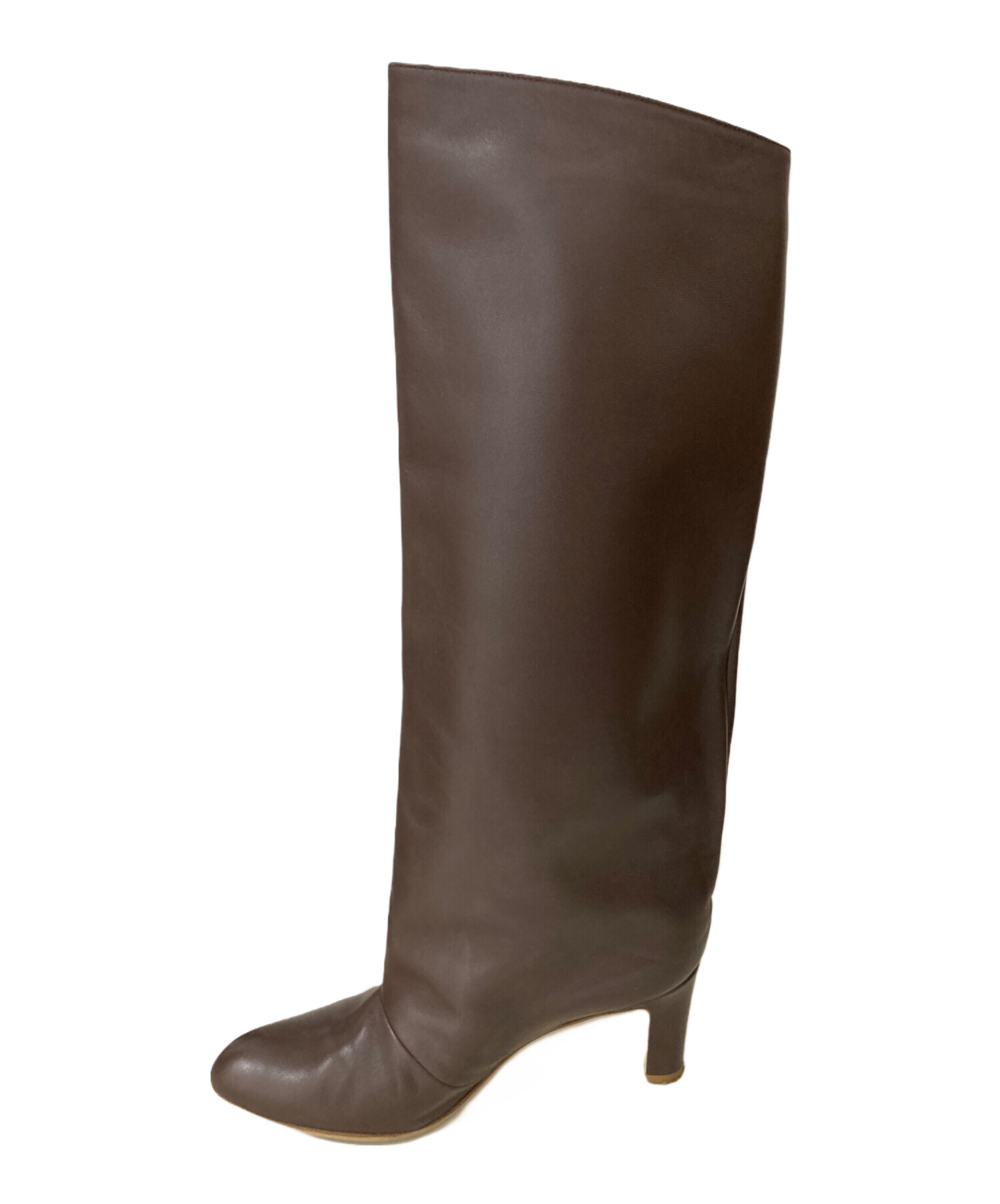 中古・古着通販】NEBULONIE (ネブローニ) ロングブーツ ブラウン