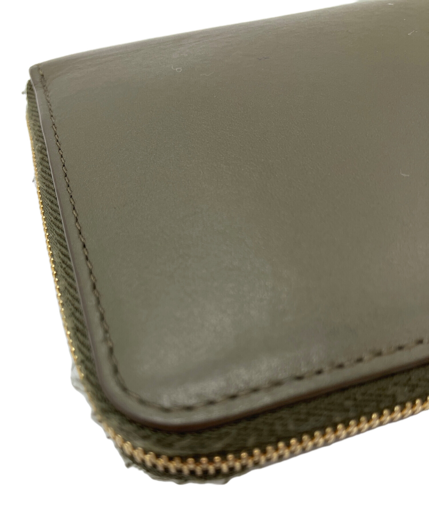 【新品・未使用】LOEWE コンパクトジップウォレット オリーブ 中古・古着通販】LOEWE (ロエベ) ノットコンパクトジップウォレット