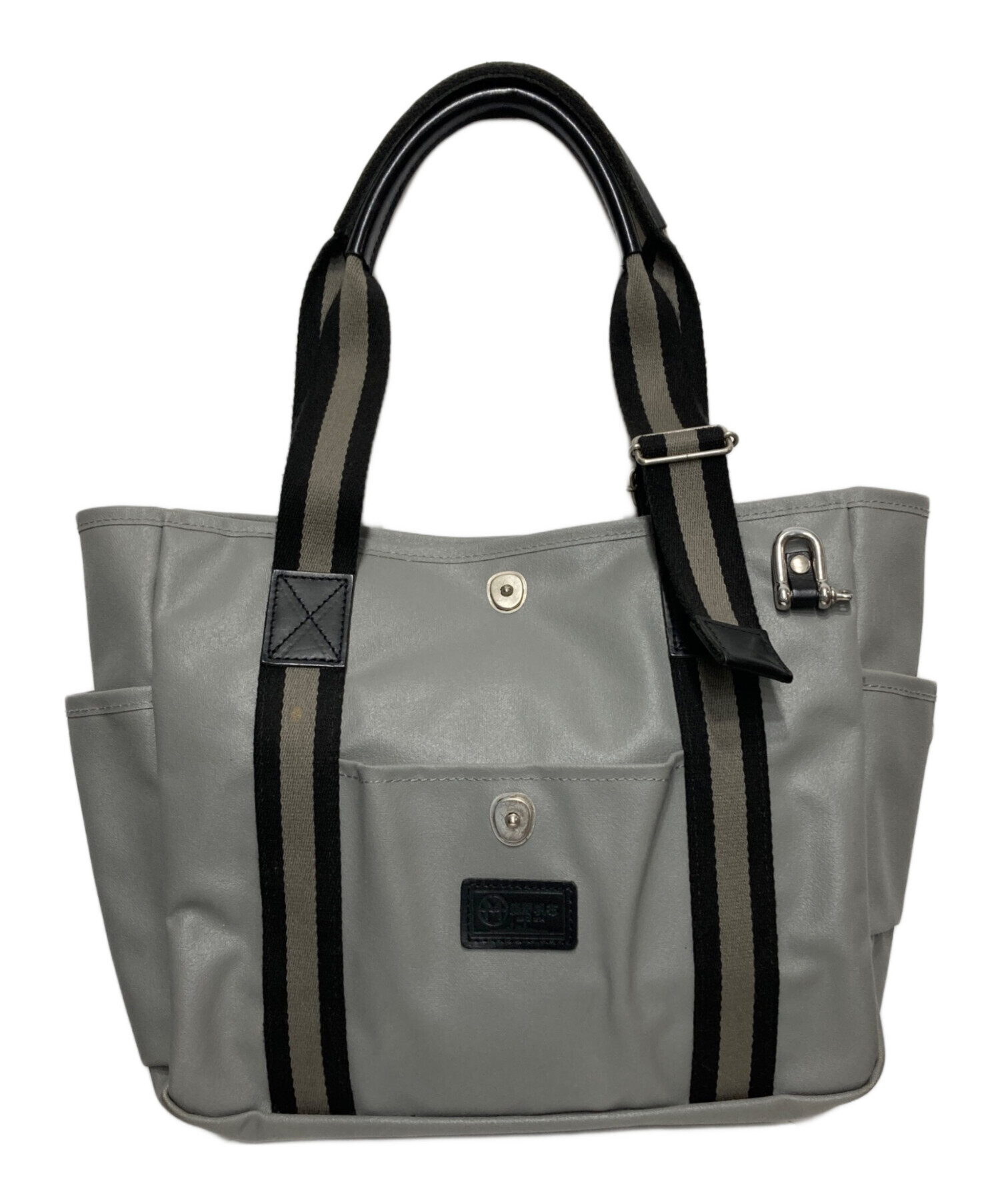 中古・古着通販】森野帆布 (モリノハンプ) トートバッグ グレー 