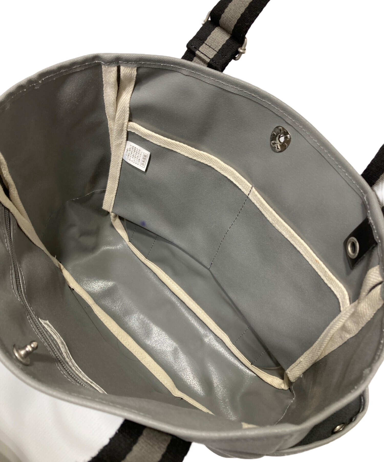 中古・古着通販】森野帆布 (モリノハンプ) トートバッグ グレー 