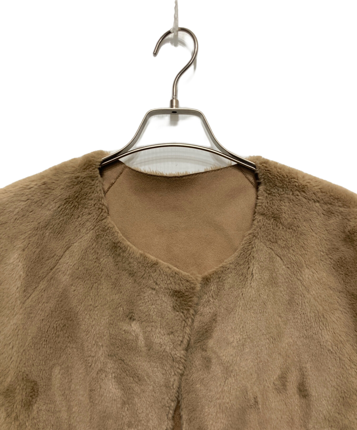 中古・古着通販】AMERI (アメリ) MANY WAY USEFUL BOA COAT ブラウン 