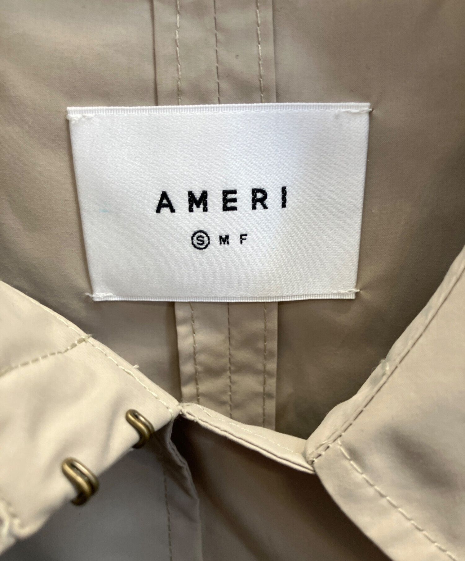ジャケット・アウター Ameri WATER REPELLENT TRENCH COAT Ameri（アメリ）の「WATER REPELLENT TRENCH COAT（トレンチコート