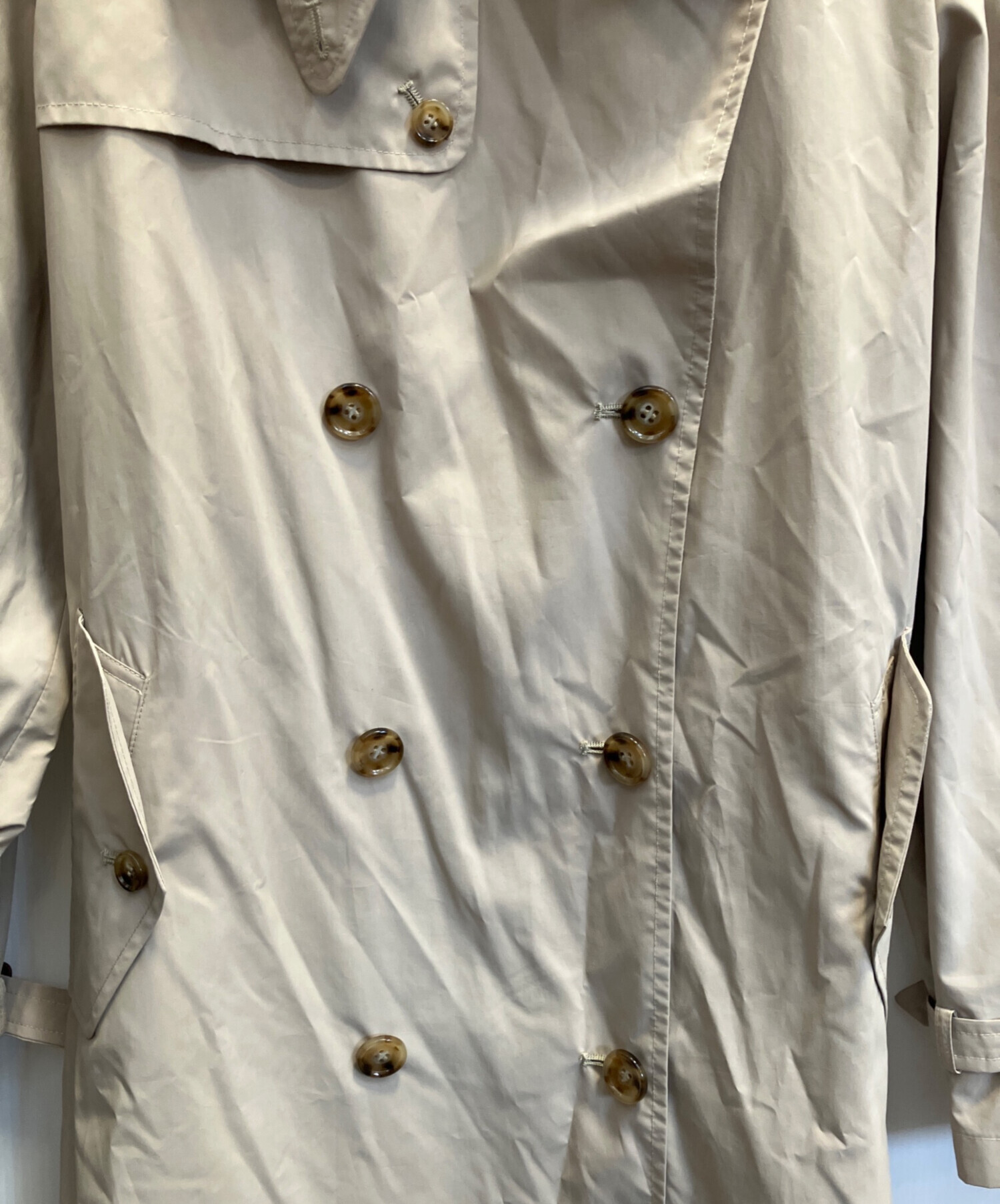 中古・古着通販】Ameri (アメリ) WATER REPELLENT TRENCH COAT