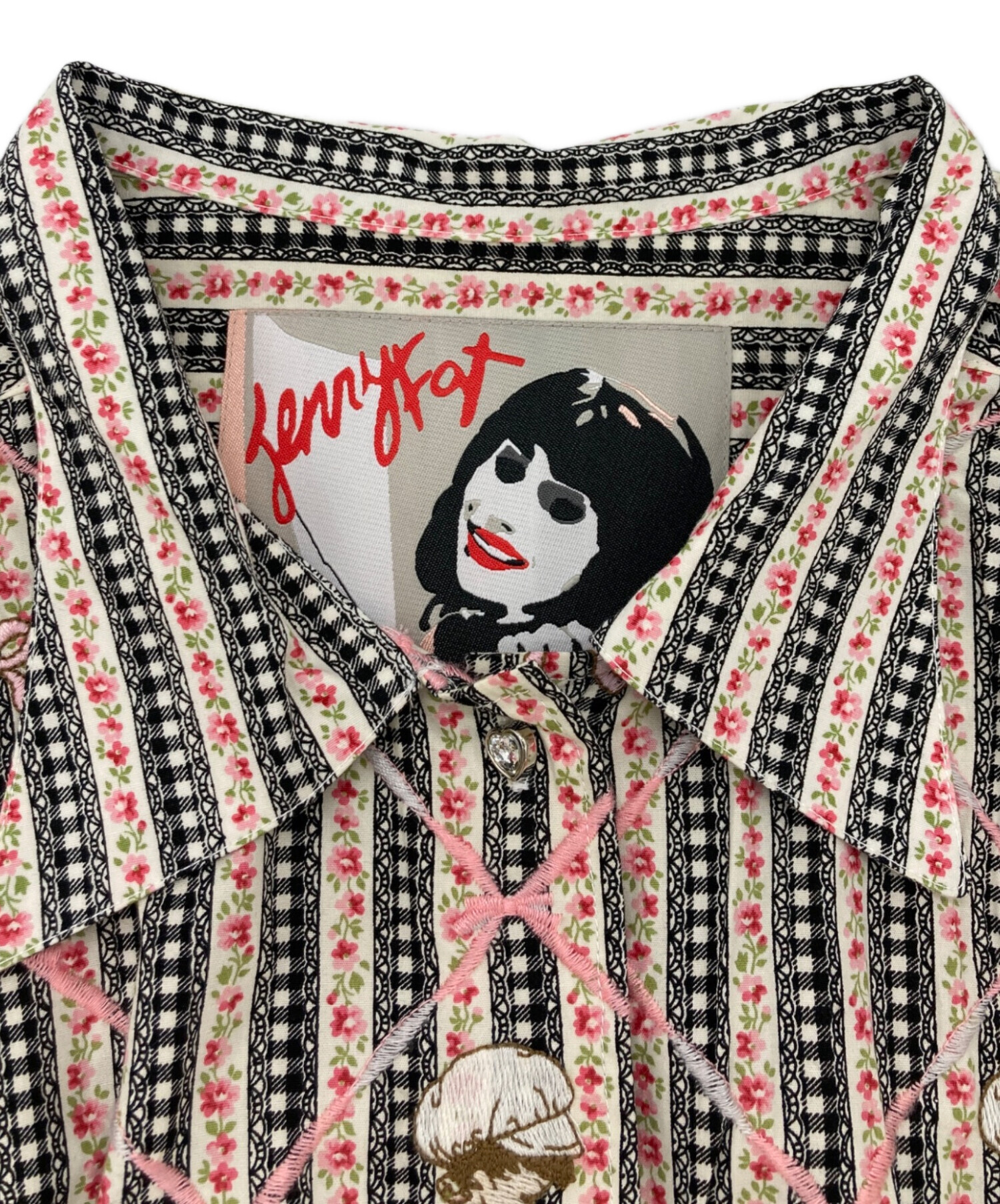 中古・古着通販】Jenny Fax (ジェニーファックス) シャツワンピース