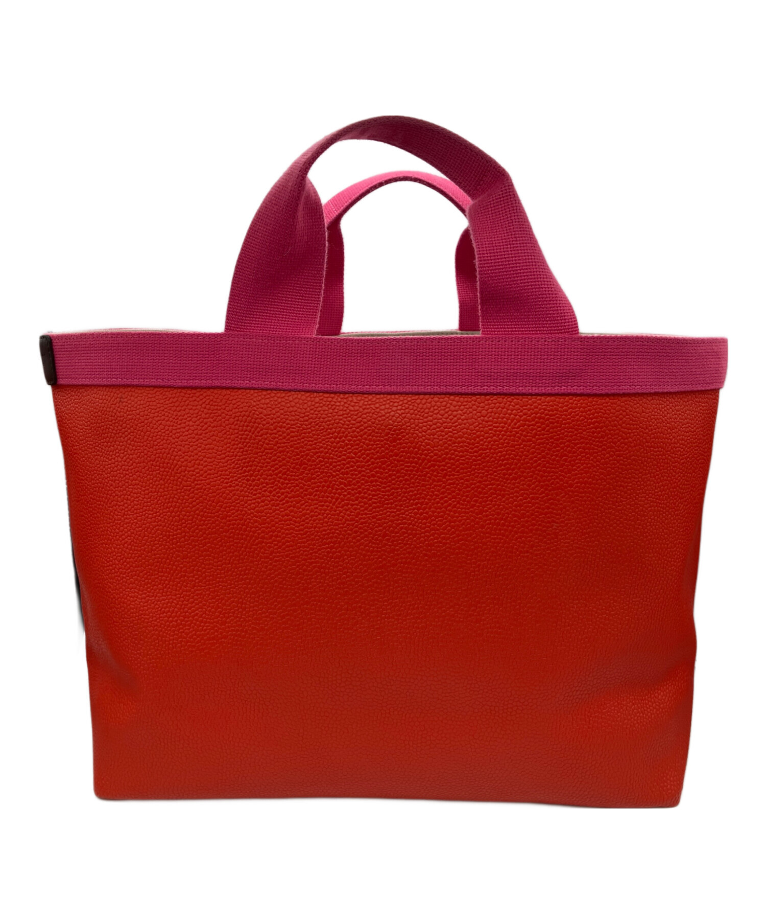 Herve Chapelier / コーデュラ舟型/トートバッグ/--/レッド 中古・古着通販】Herve Chapelier (エルベシャプリエ) 舟形トート