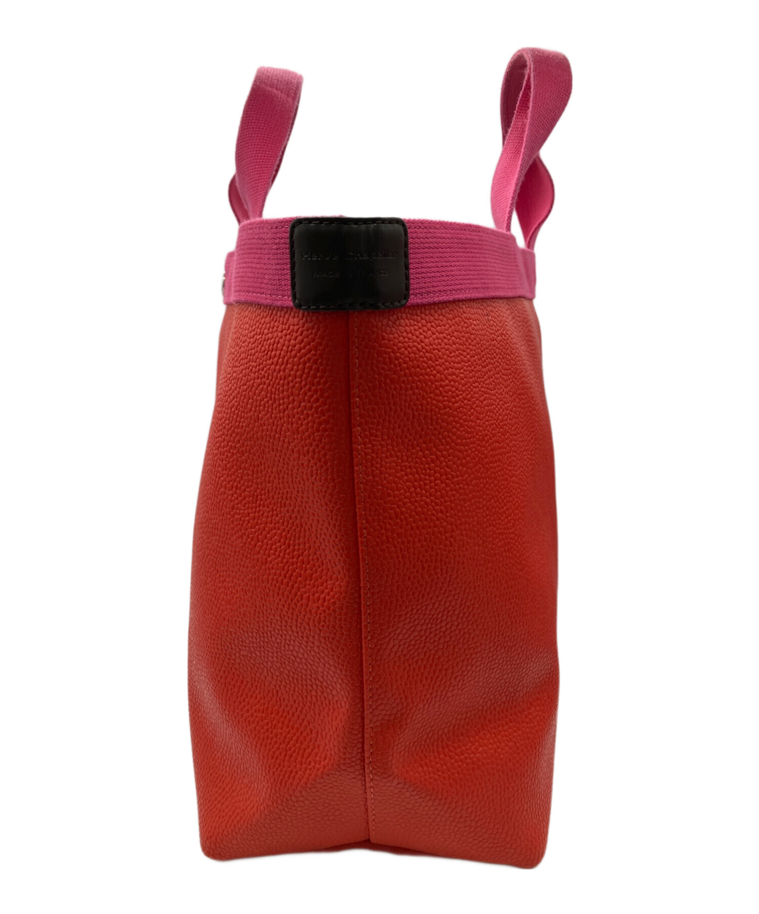 お値下げ　Herve Chapelier 赤トートバッグ 中古・古着通販】Herve Chapelier (エルベシャプリエ) 舟形トート